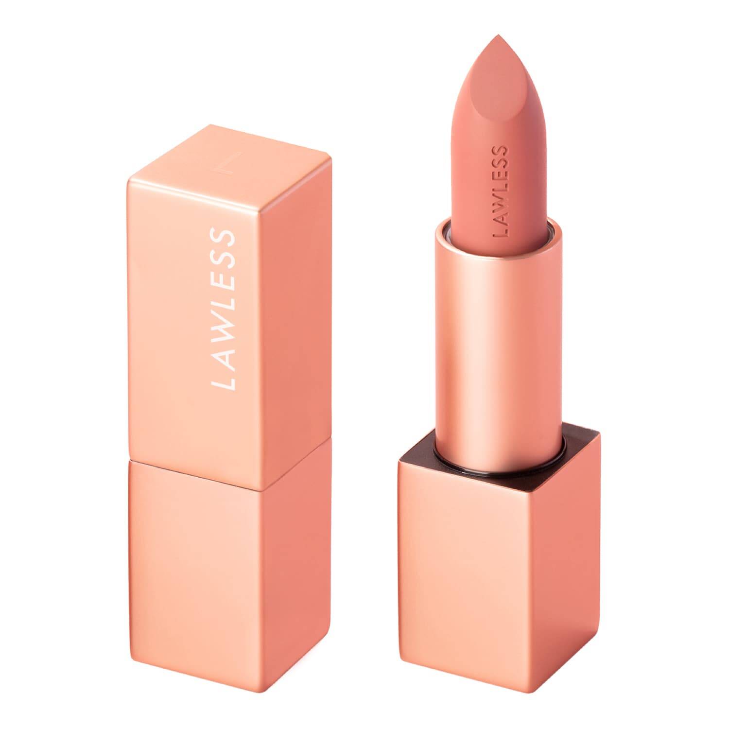 Lawless Beauty Forget The Filler Lip Plumping Satin Cream Lipstick 3.7G Tropic