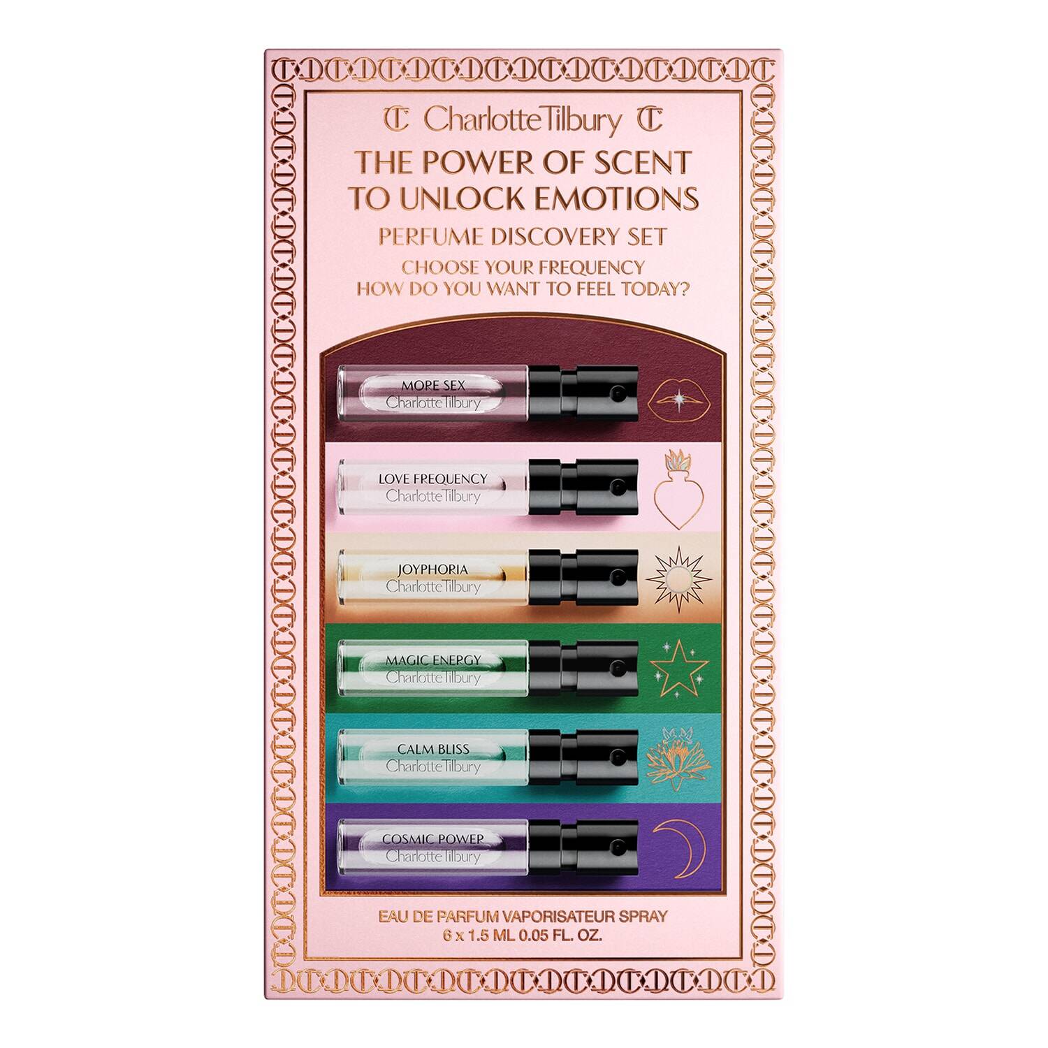 Charlotte Tilbury Charlotte's Law Of Attraction - Fragrance Collection Of Emotions Set