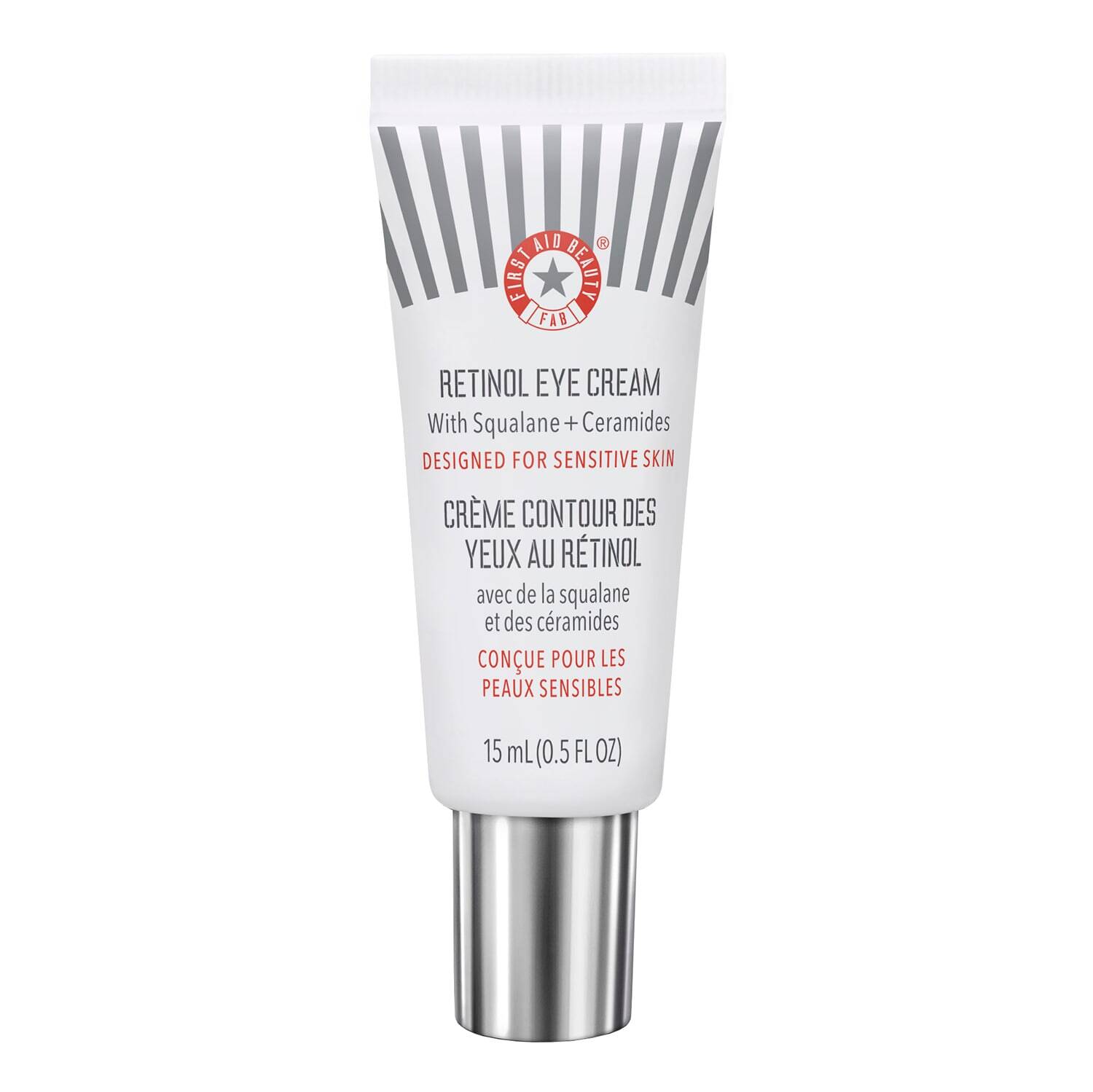 First Aid Beauty Retinol Eye Cream - Eye Cream With Retinol + Squalane + Cermides 15Ml
