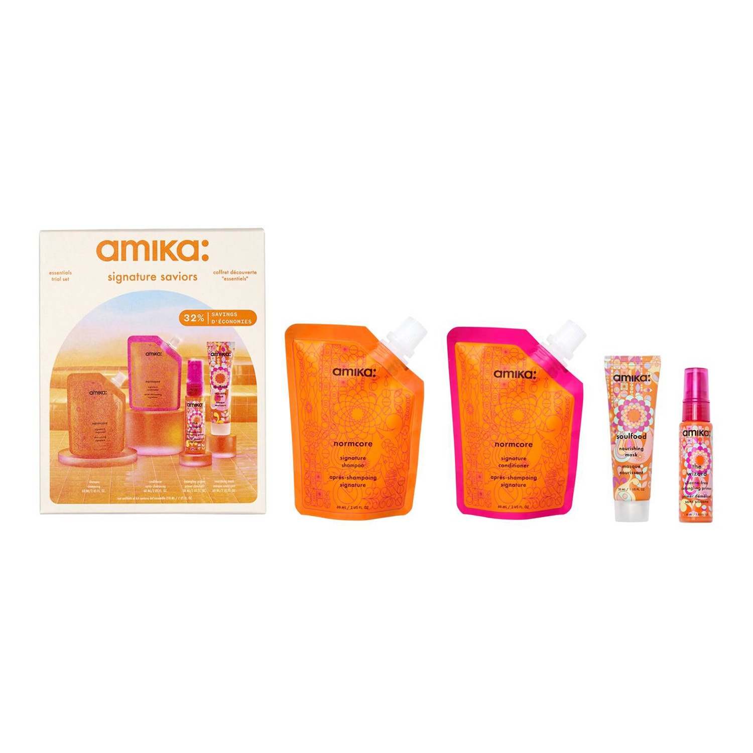 amika Signature Saviors Routine Trial Set | SEPHORA UK