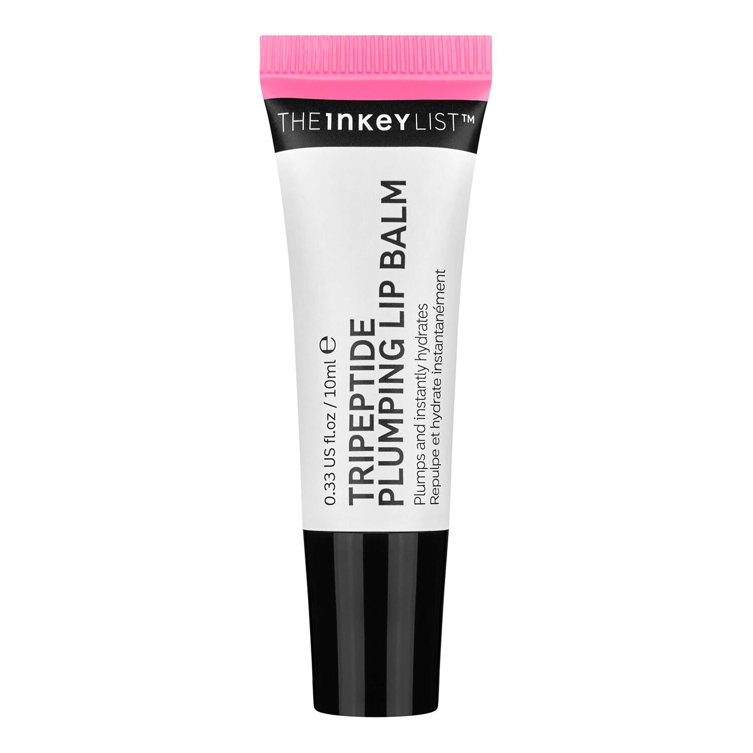The Inkey List Tripeptide Plumping Lip Balm Pink 10Ml