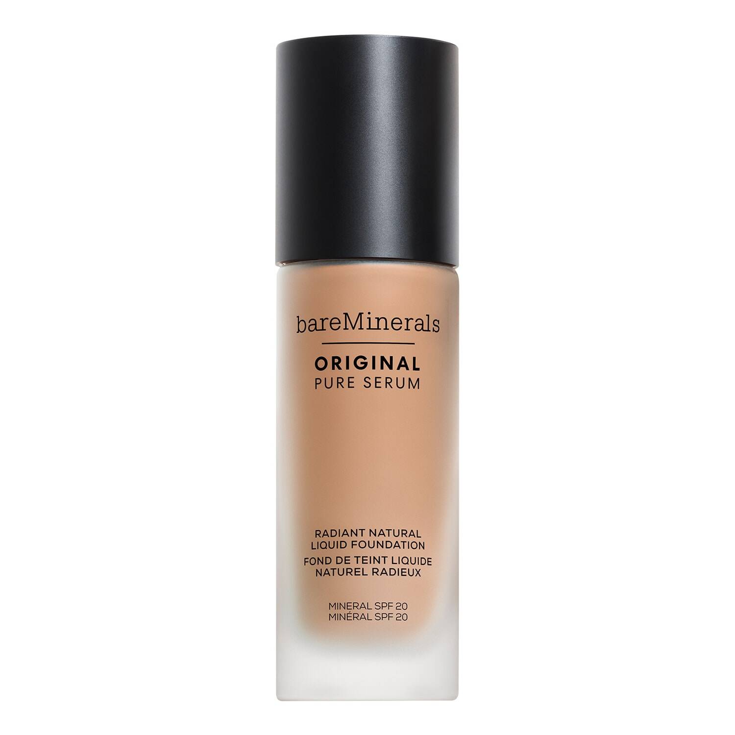 Bareminerals Original Pure Serum Radiant Natural Liquid Foundation Mineral Spf20 30Ml Light Cool 2.5