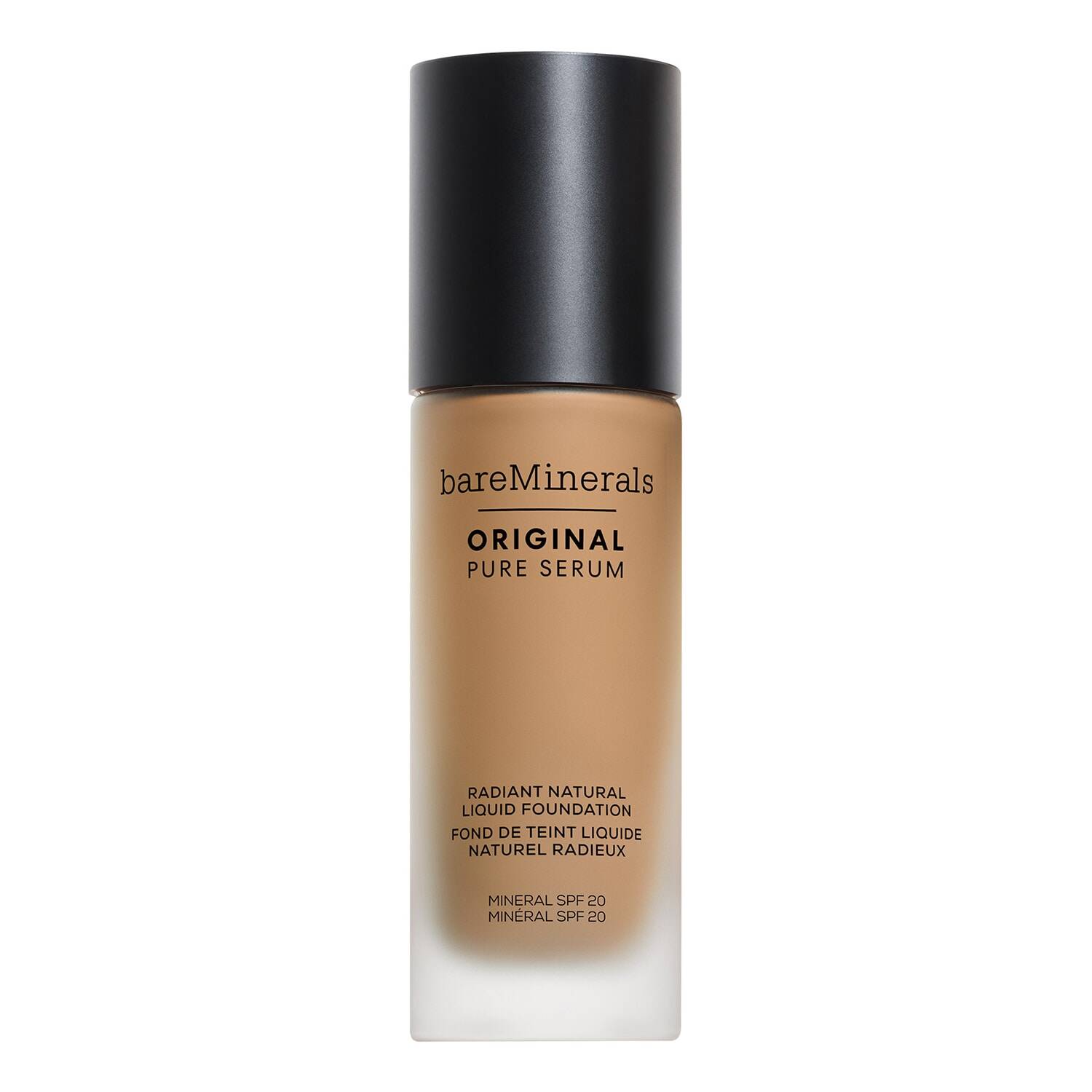 Bareminerals Original Pure Serum Radiant Natural Liquid Foundation Mineral Spf20 30Ml Medium Warm 3.5