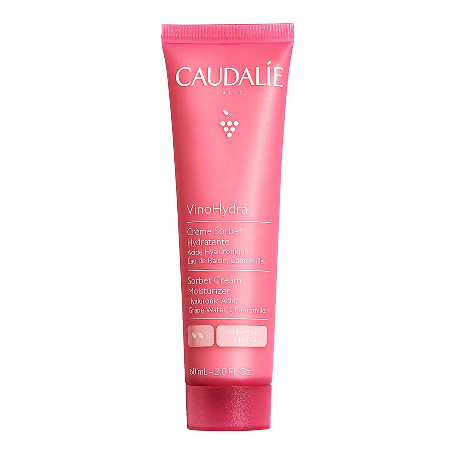 Caudalie Vinohydra Sorbet Cream Moisturiser With Hyaluronic Acid 60Ml