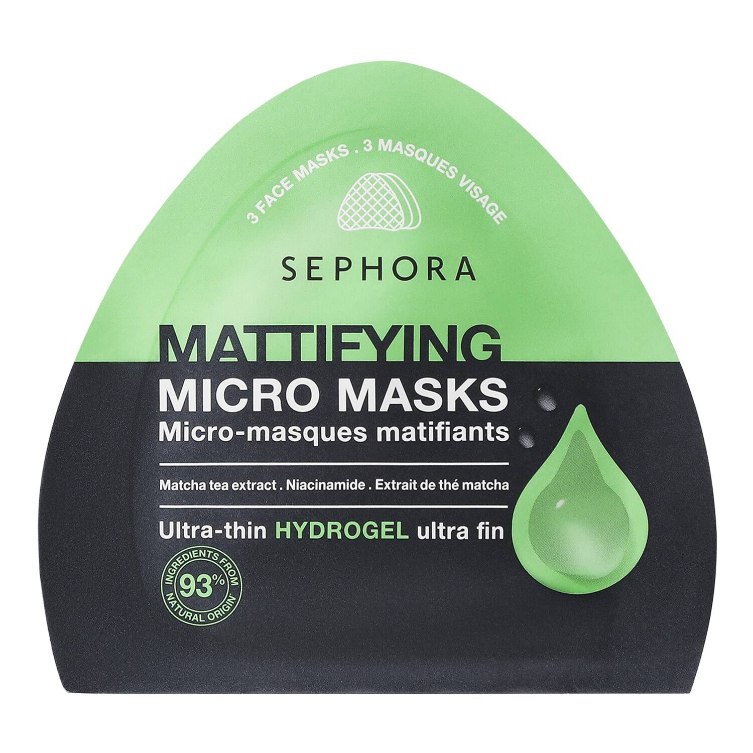 Sephora Collection Micro Masks Ultra-Thin Hydrogel Masks X3