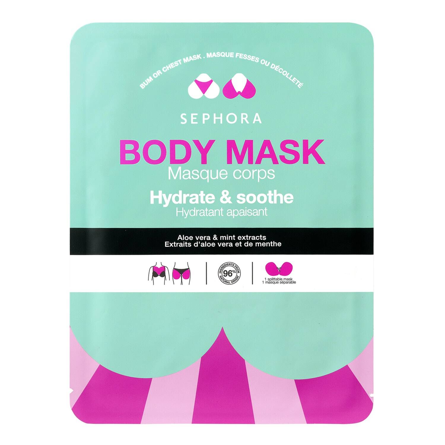 Sephora Collection Bum & Chest Mask Hydrate & Soothe X 1