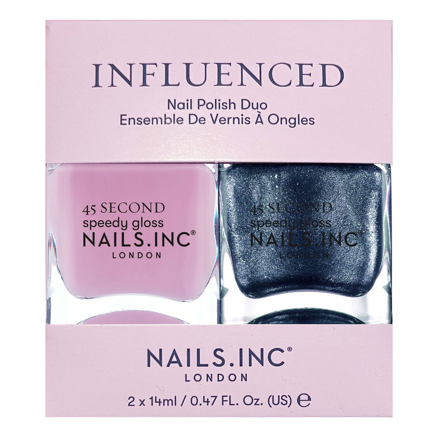 Nailsinc Mirror Chrome Single Polish 14Ml Silver Served