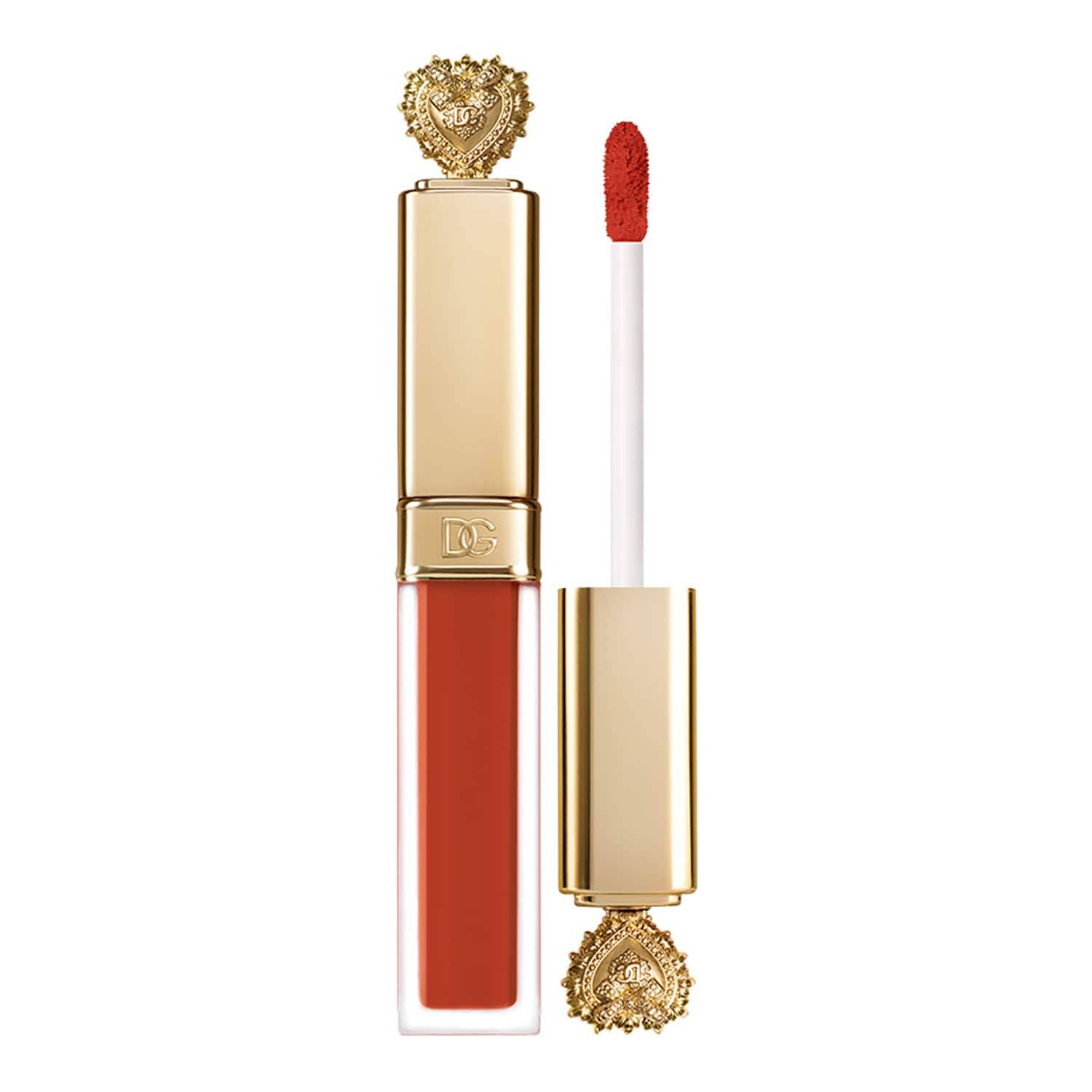 Dolce And Gabbana Everkiss Liquid Lip No Transfer Soft Matte Liquid Lipstick 5Ml 300 Happiness