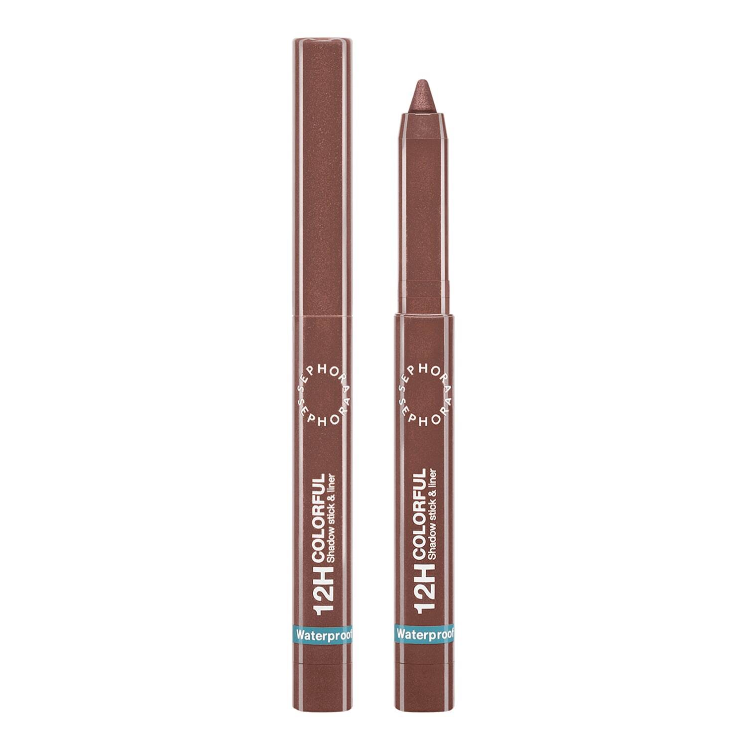 Sephora Collection 12H Colorful Eyeshadow Stick & Liner 1.4G 08 Brown Shimmer