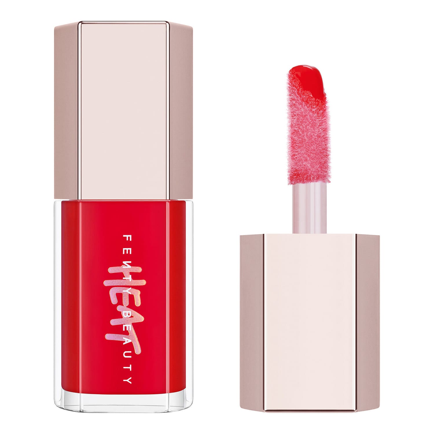 Fenty Beauty Mini Gloss Bomb Heat Universal Lip Luminizer + Plumper Hot Cherry (5.5 Ml)