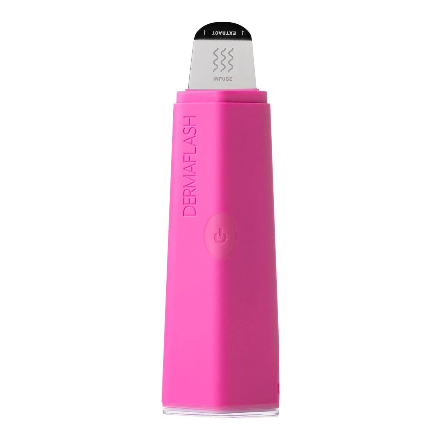 Dermaflash Ultrasonic Pore Extractor + Skincare Infuser Set Pop Pink