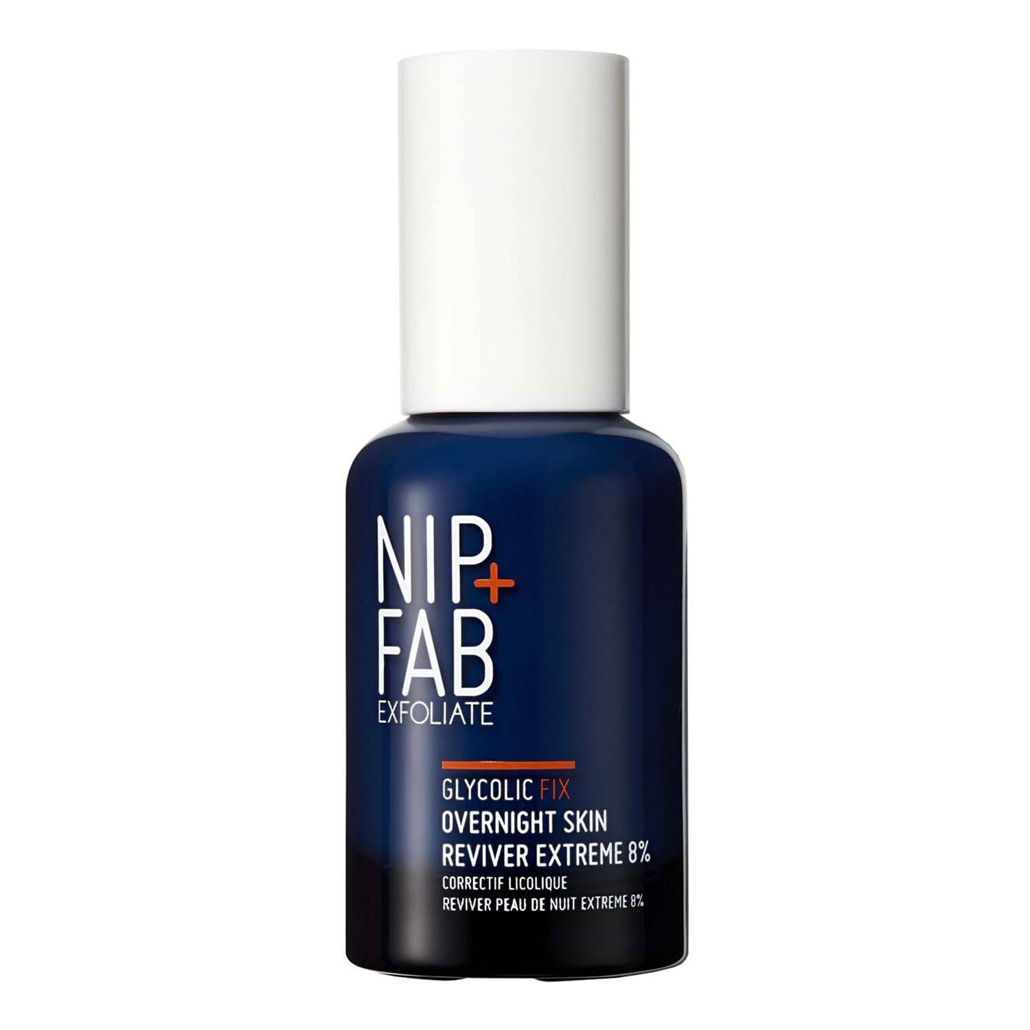 Nip+Fab Glycolic Fix Extreme Overnight Skin Reviver 8% 45Ml