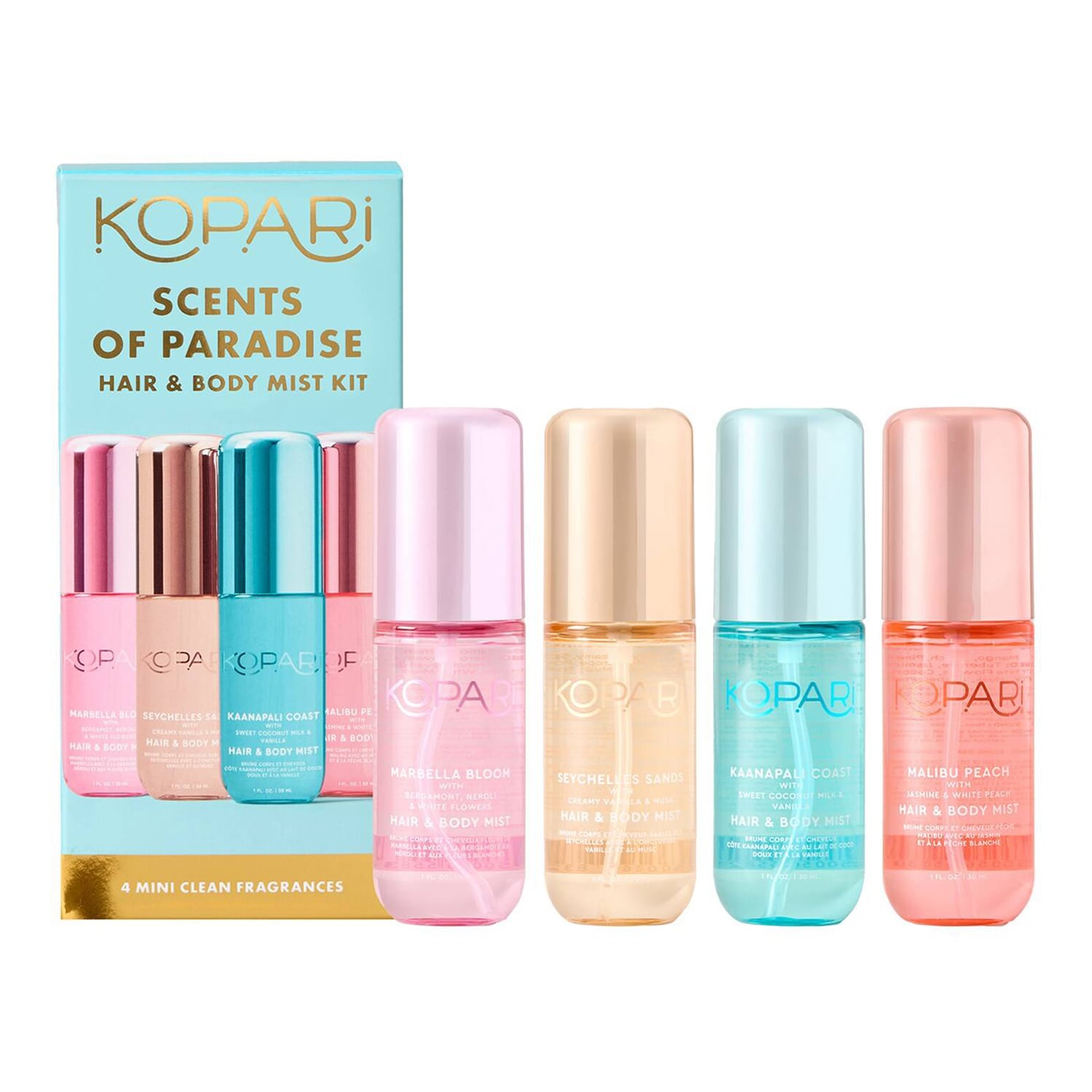 Kopari Beauty Scents Of Paradise Mist Kit 120 Ml