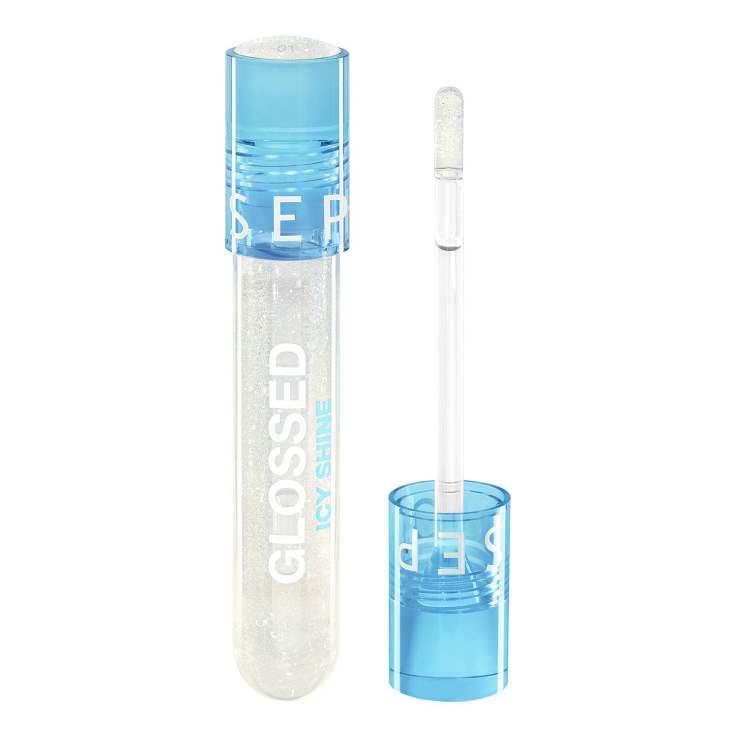 Sephora Collection Glossed Lip Gloss Icy Shine 5Ml 01 Plunge