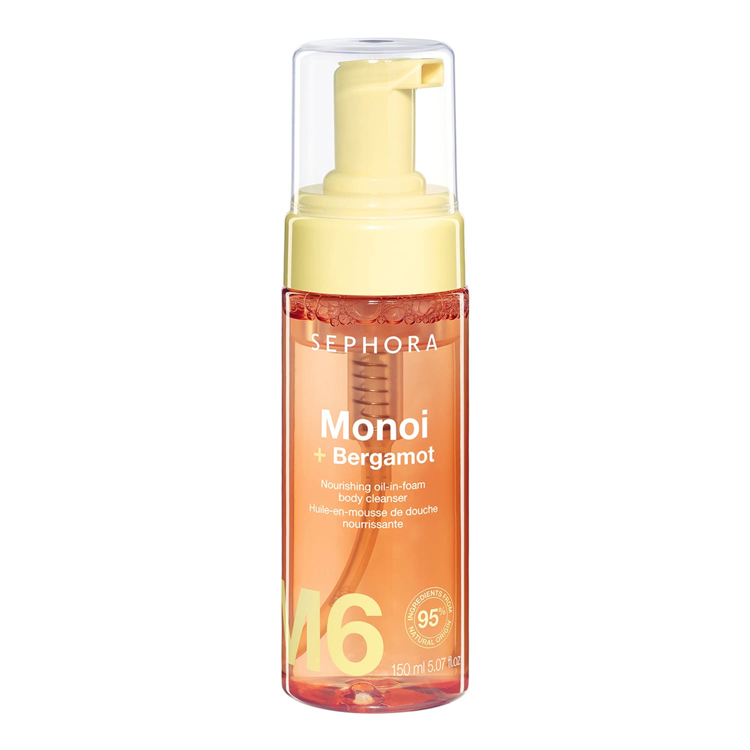 Sephora Collection Oil In Foam Body Cleanser 150Ml Monoi + Bergamot