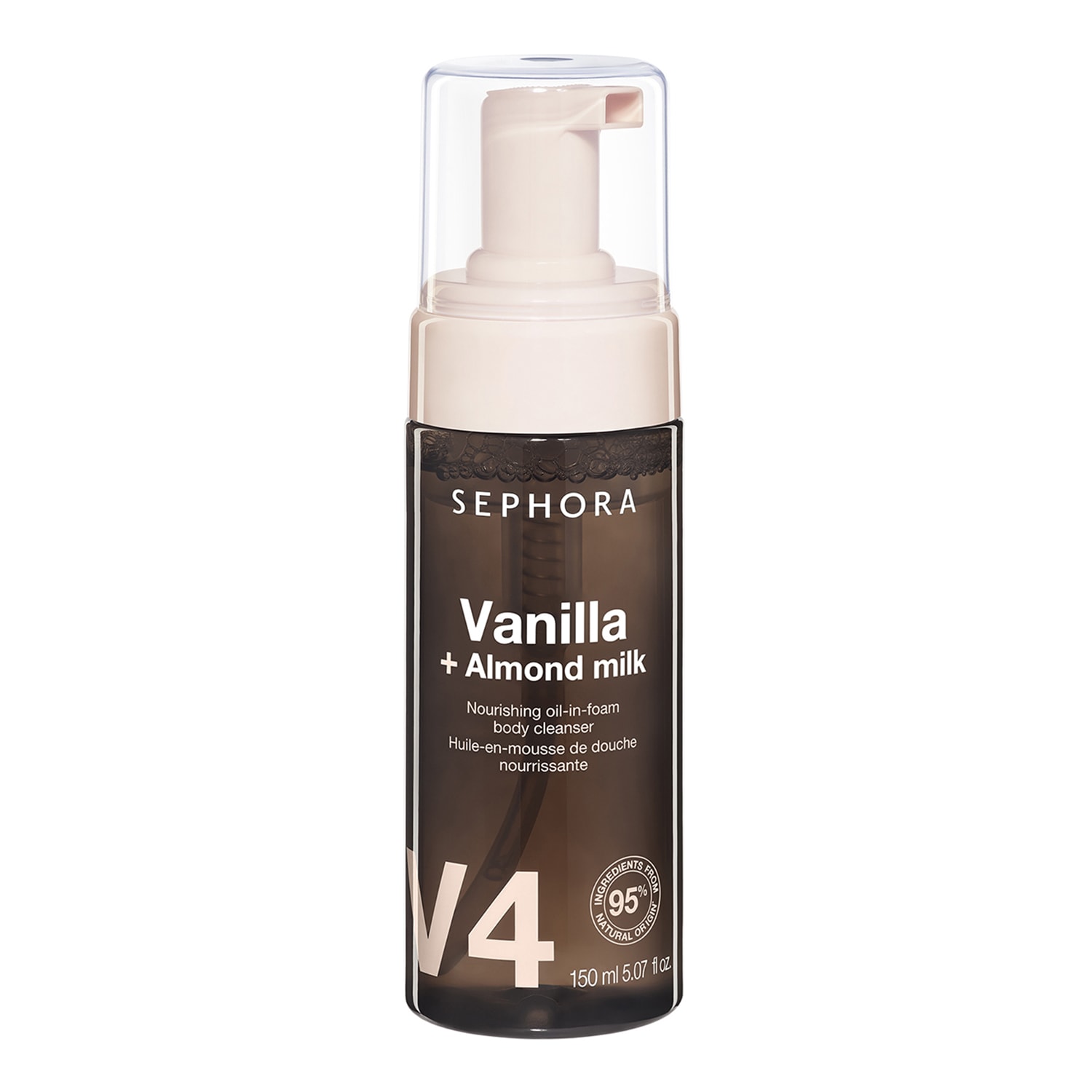 Sephora Collection Oil In Foam Body Cleanser 150Ml Vanilla + Almond Milk