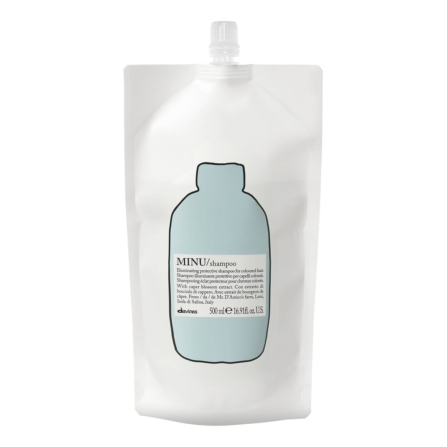 Davines Minu Shampoo Refill Pouch 500Ml