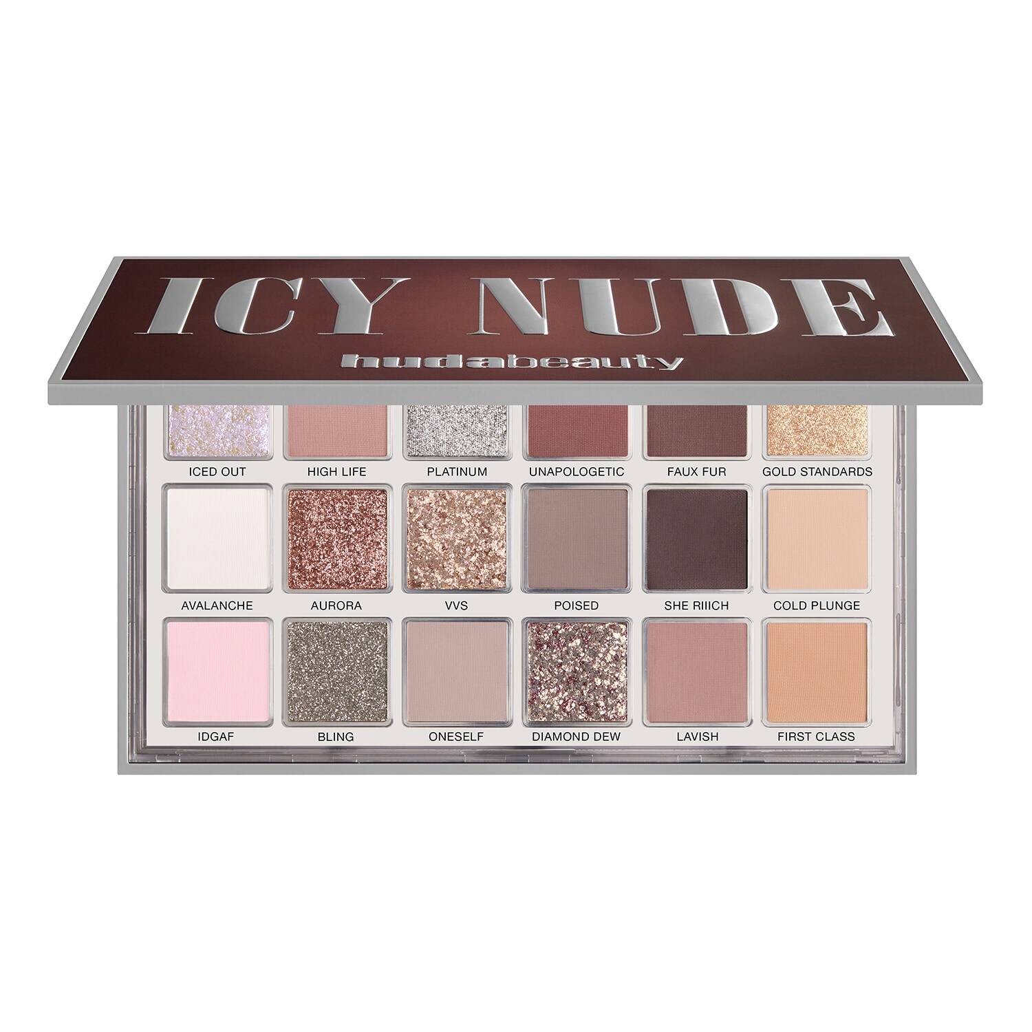 Huda Beauty Icy Nude Eyeshadow Palette 16,1 G