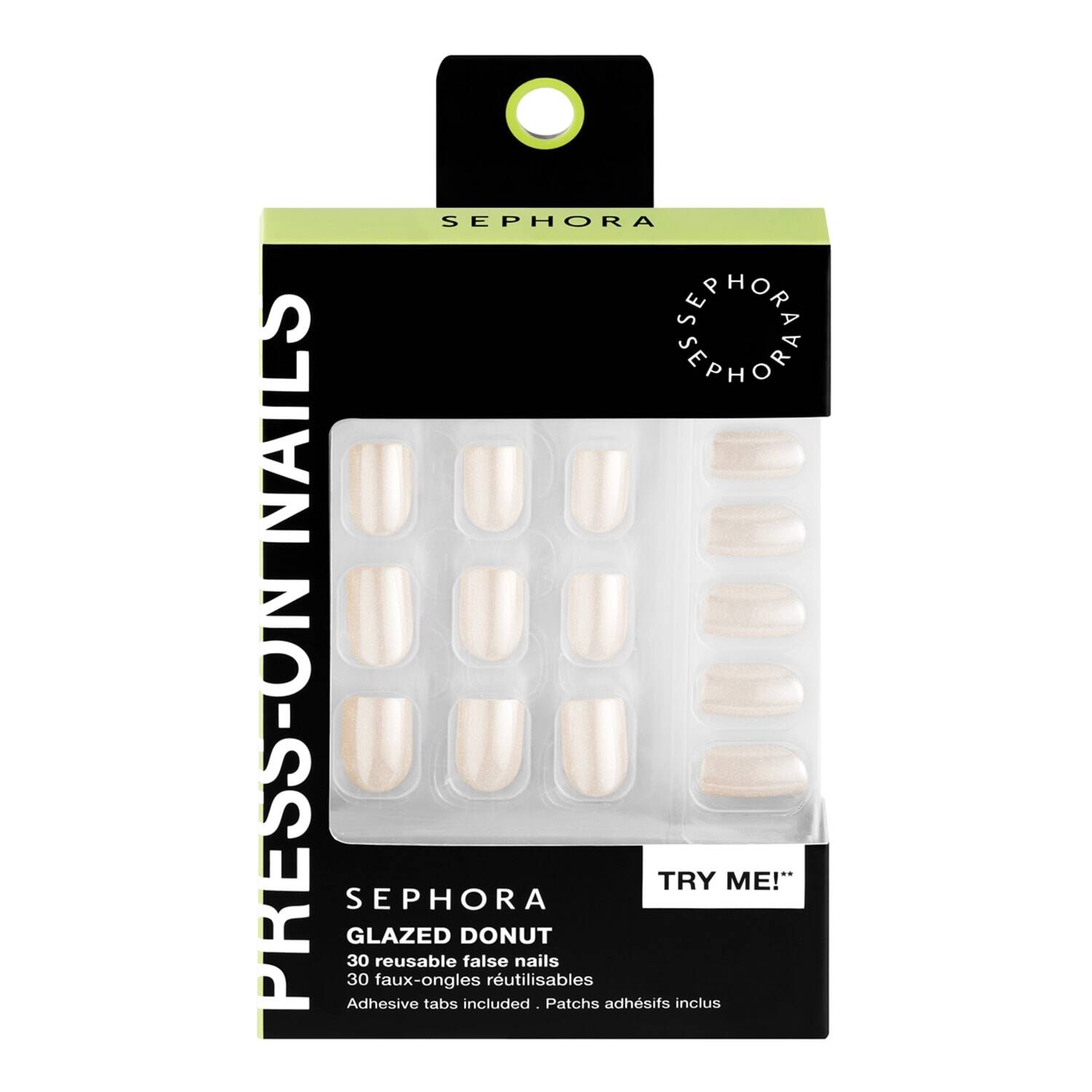 Sephora Collection Press On Gel Nails Kit Glazed Donut
