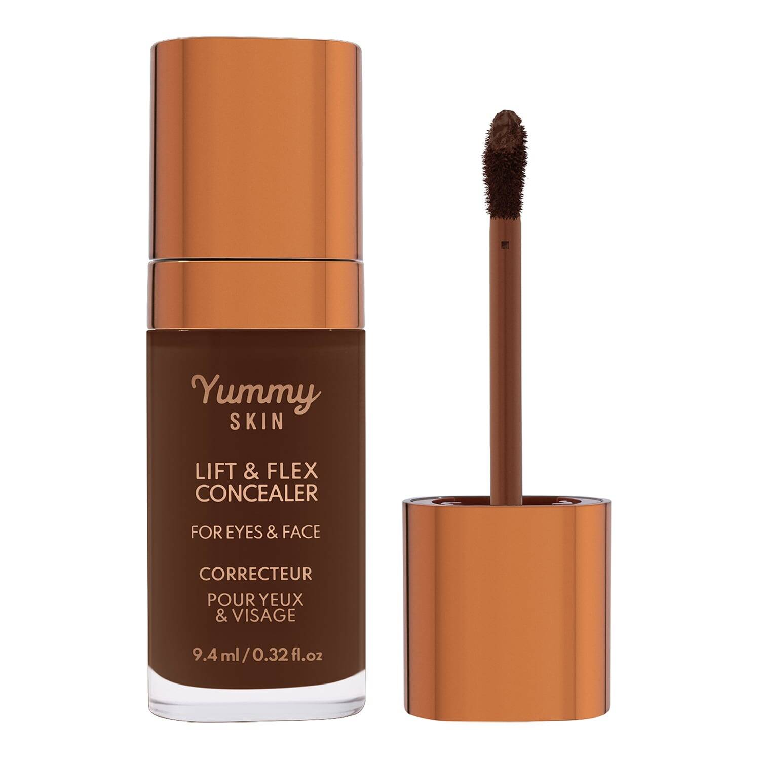 Danessa Myricks Beauty Yummy Skin Lift & Flex Concealer Liquid Concealer With Matt Effect Shade 18 - Deep With Neutral Warm Undertones 8.4 Ml - Image 2