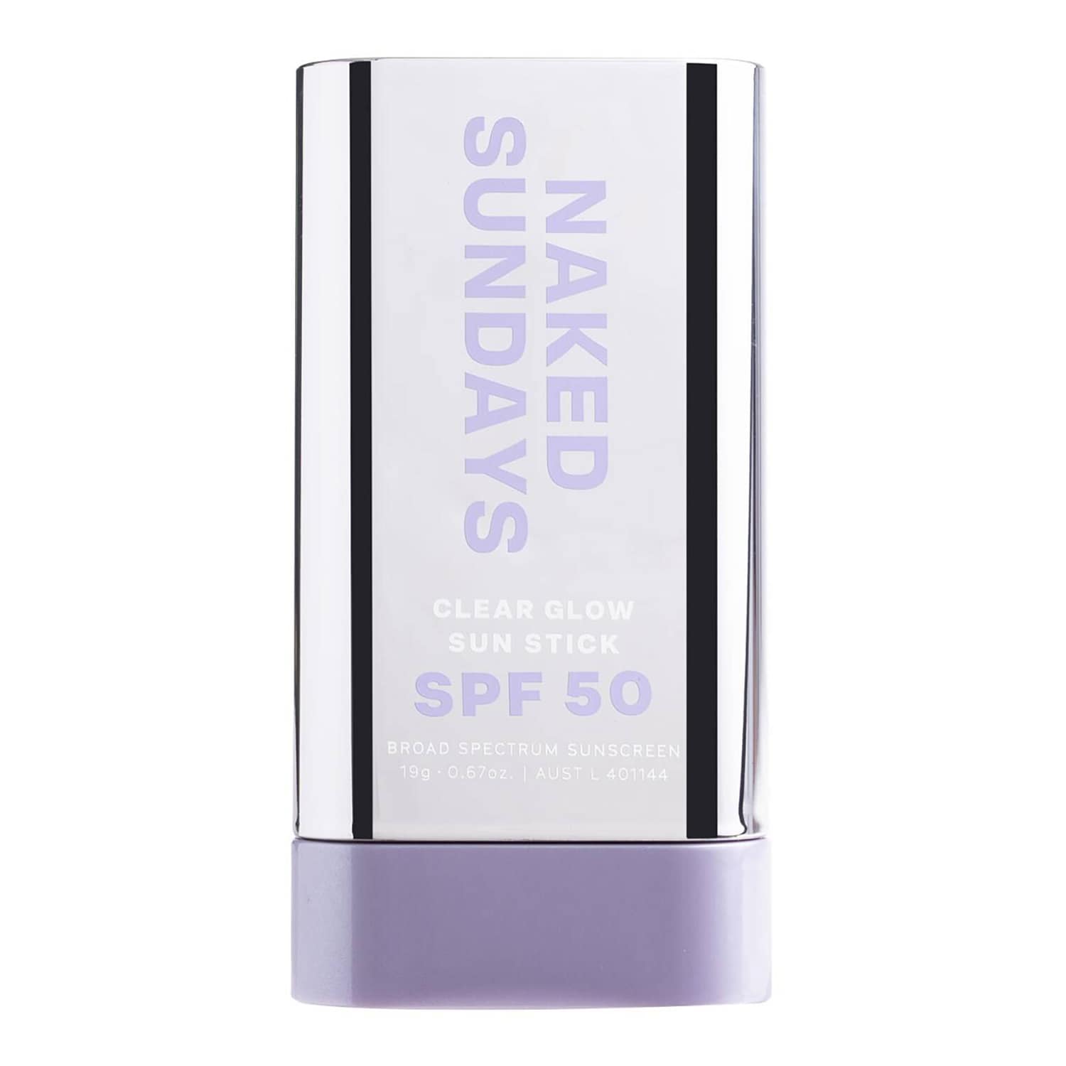 Naked Sundays Clear Glow Sun Stick Spf50 19G