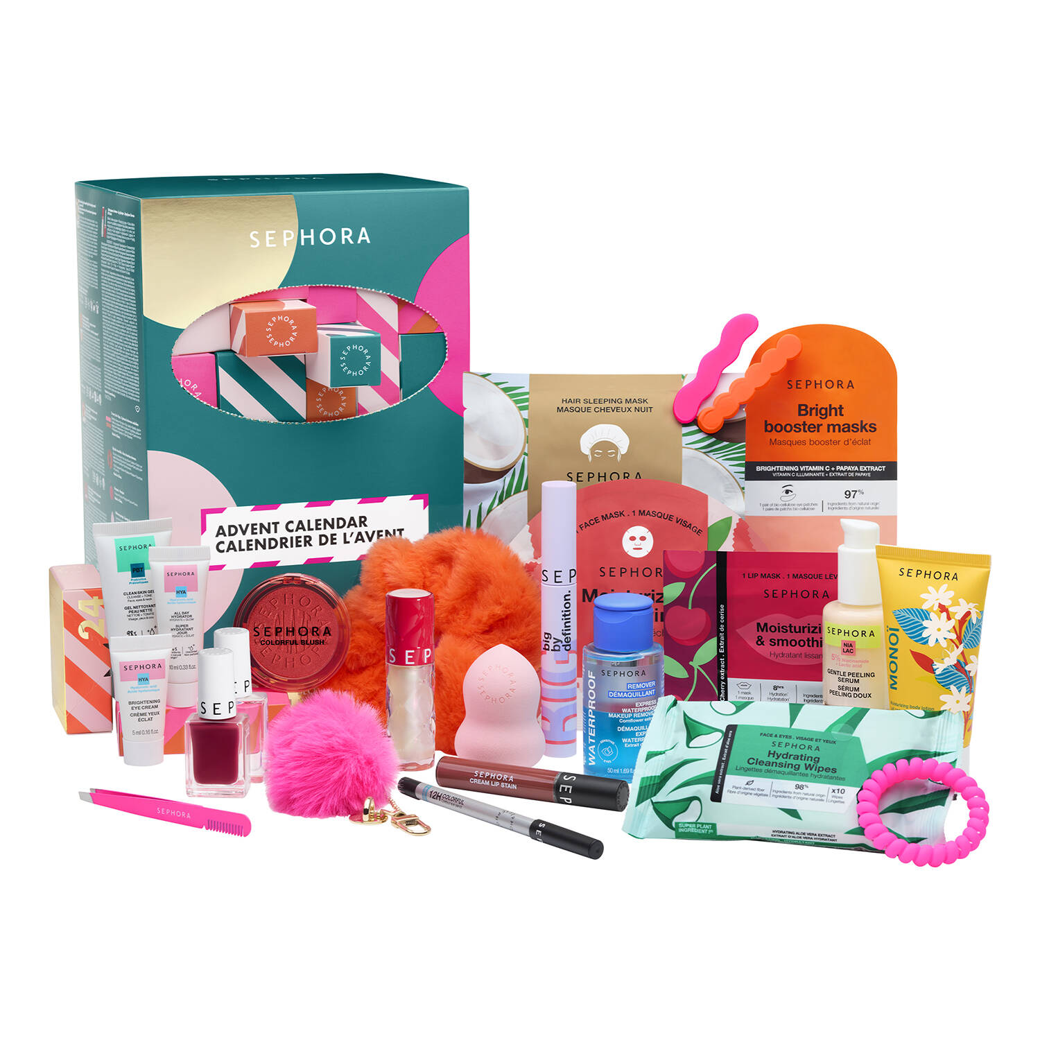 トライアルセット・サンプル SEPHORA Advent Calendar Gift Set 366248_media_swatch_30-08-25-