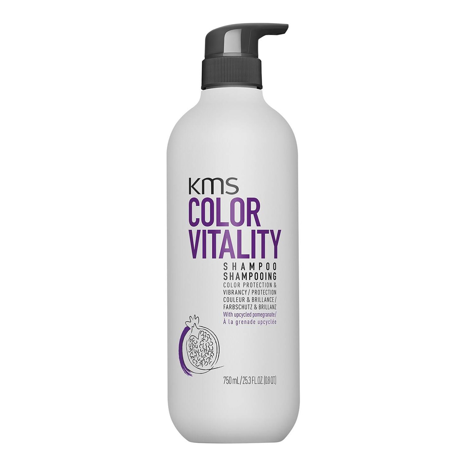 Kms Color Vitality Shampoo 750Ml