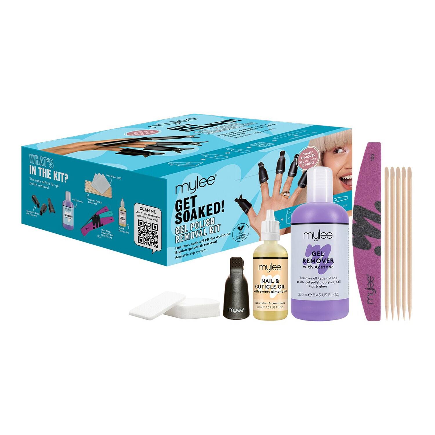 Mylee Get Soaked! Gel Polish Remover | SEPHORA UK