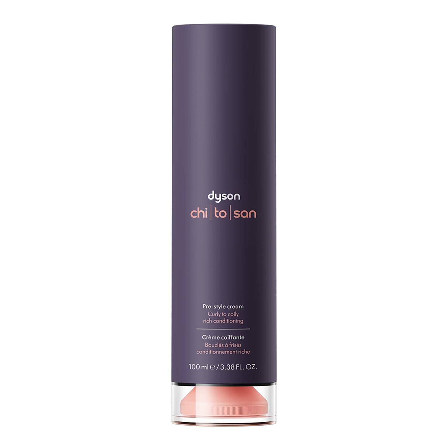 Dyson Chitosan Pre Style Curly To Coily Rich Conditioning Cream 100Ml