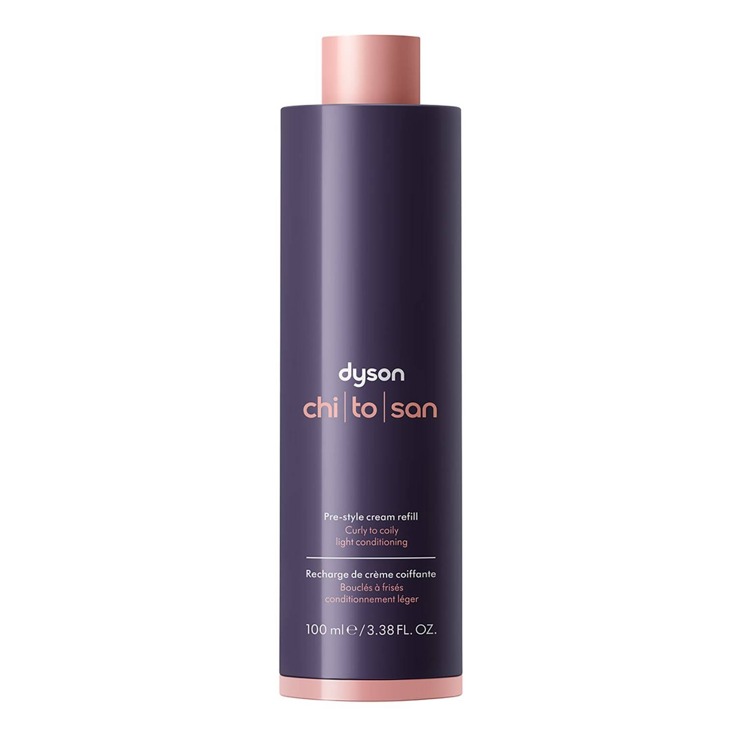 Dyson Chitosan Pre-Style Curly To Coily Light Conditioning Cream Refill 100Ml