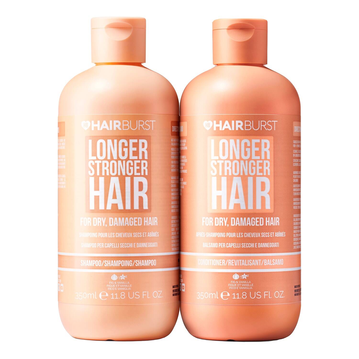 Shampoo & Conditioner for Dry Damaged Hair Duo