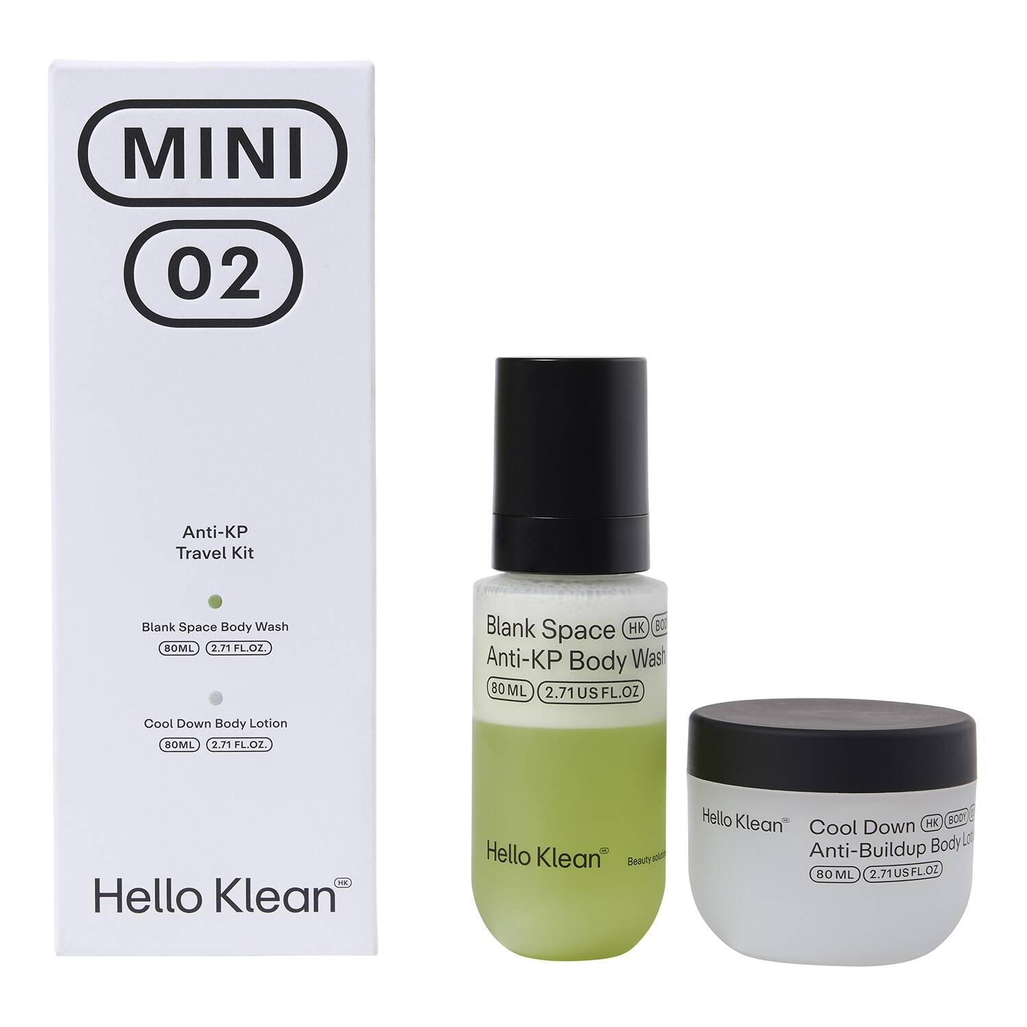 HELLO KLEAN Anti-KP Travel Kit - Image 2