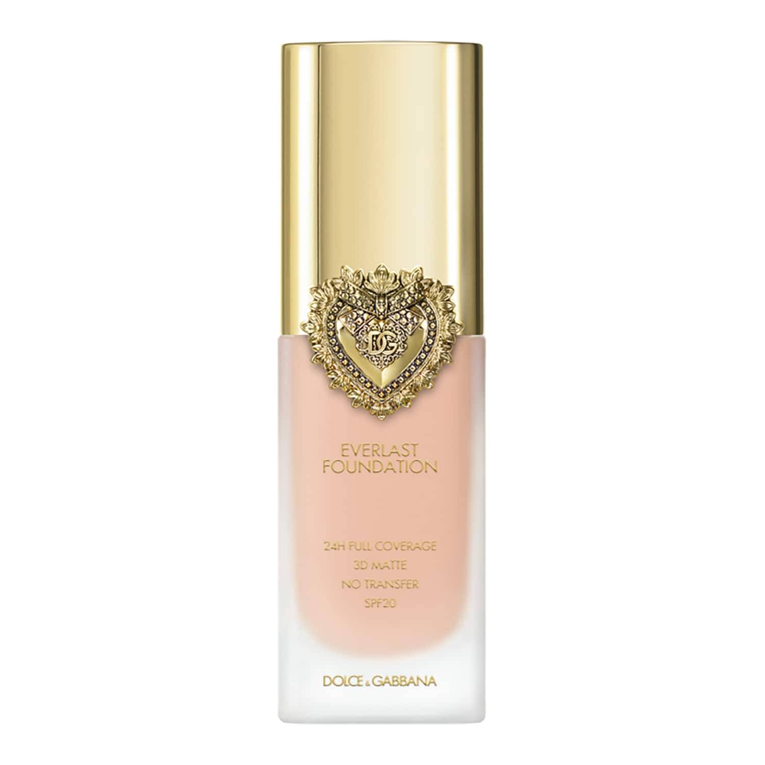 Dolce And Gabbana Everlast Foundation 24H Full Coverage 3D Matte No Transfer Spf20 Pa+++ 08W Light 27Ml