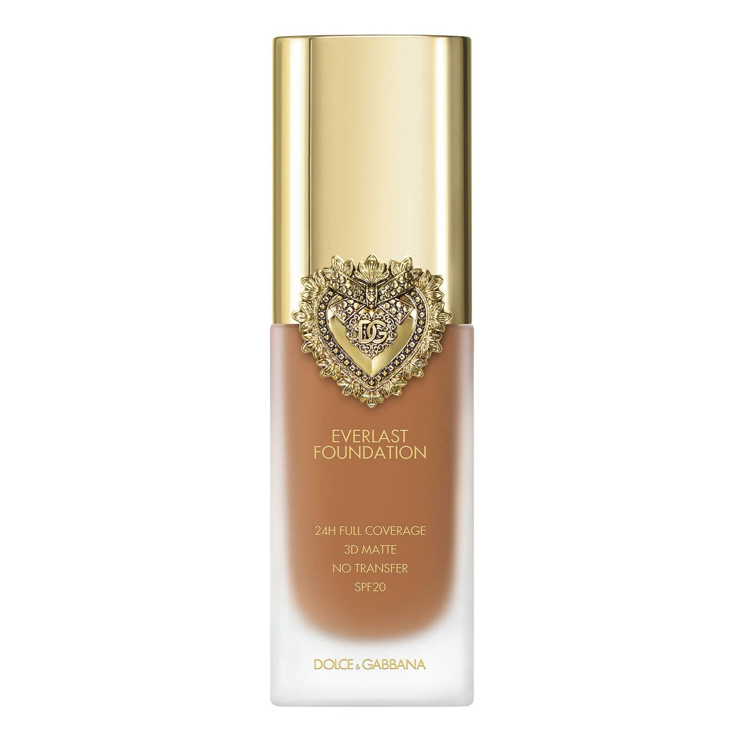 Dolce&Gabbana Flawless Everlast Foundation Long-Lasting High-Coverage Foundation Spf 20 Shade 25W Medium Deep 27 Ml - Image 2