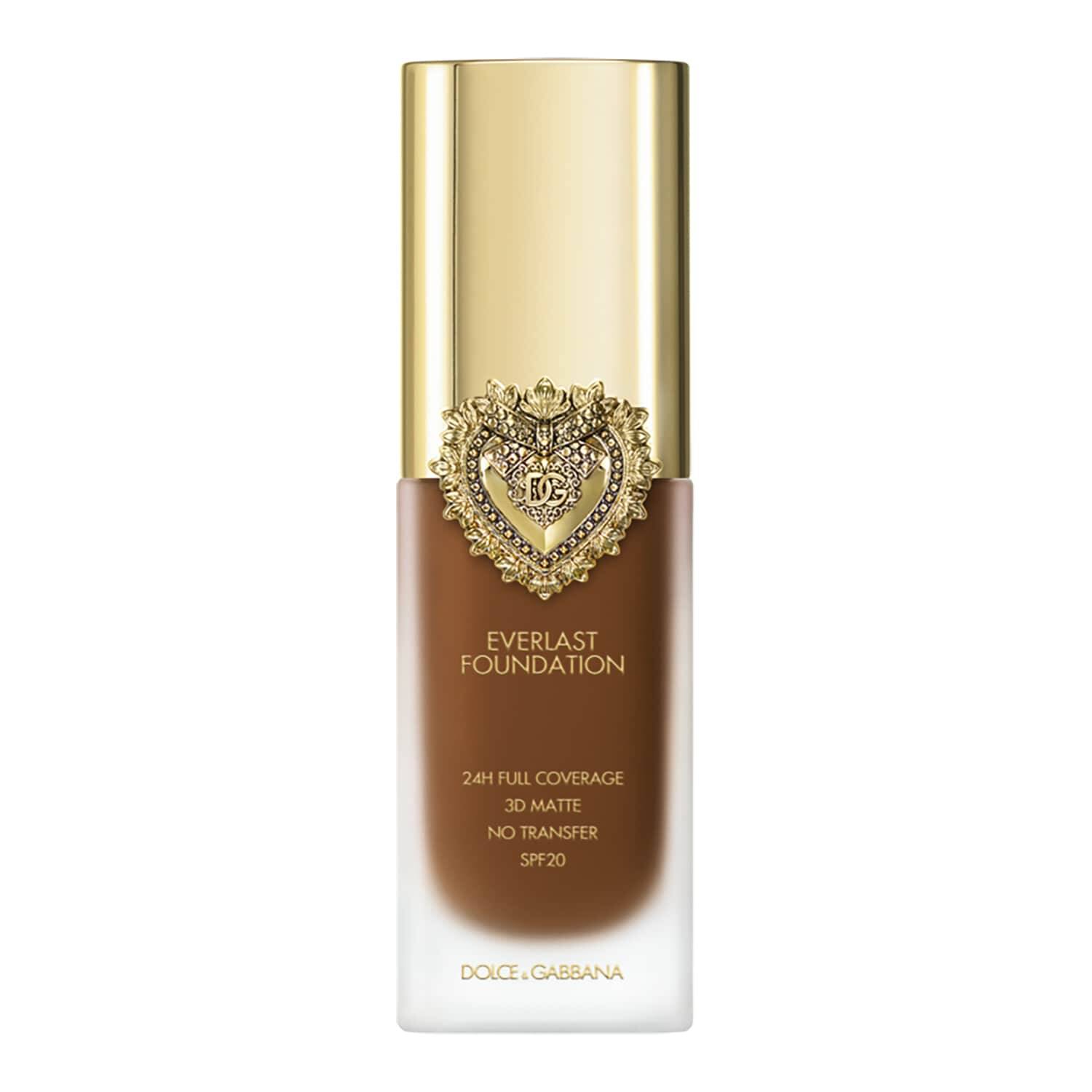 Dolce And Gabbana Everlast Foundation 24H Full Coverage 3D Matte No Transfer Spf20 Pa+++ 36N Deep