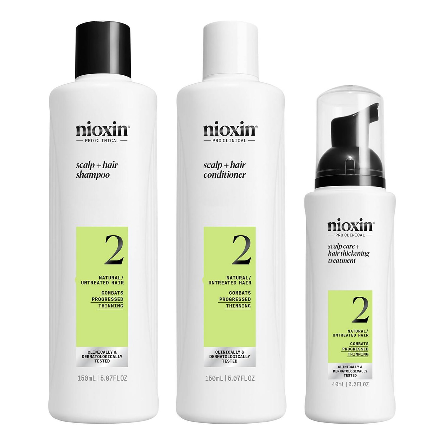 Debenhams Unisex Multicolor Scalp + Hair Thickening System 2 For Natural Hair With Progressed Thinning, Trial Kit - Image 15