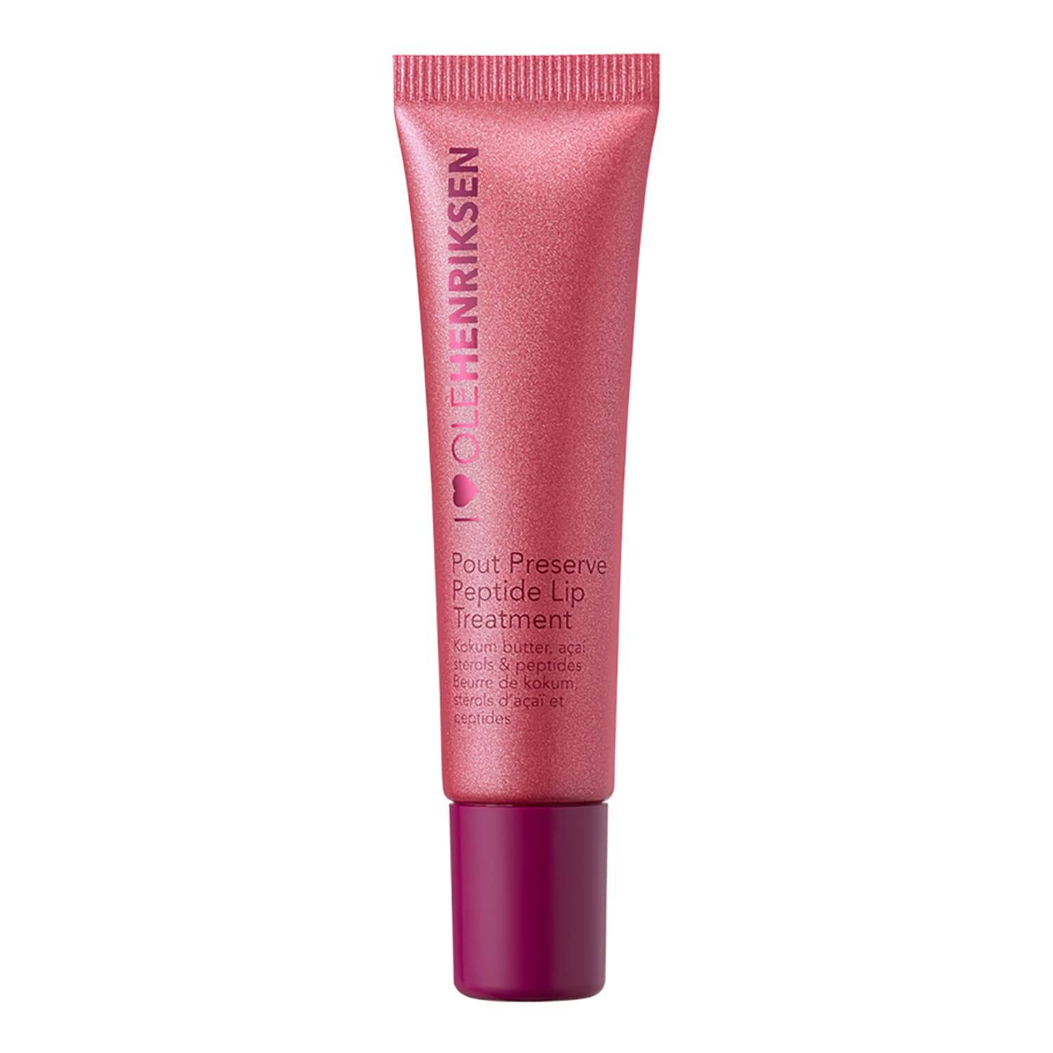 Ole Henriksen Pout Preserve Hydrating Peptide Lip Treatment Glimmers Lingonberry