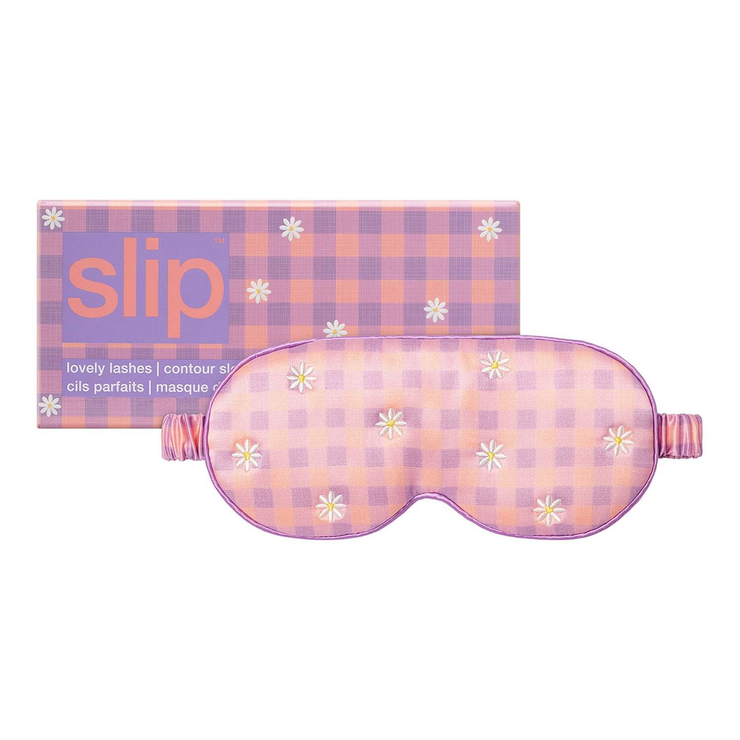 Slip Silk Pillowcase Pure Silk Sleep Mask Contour