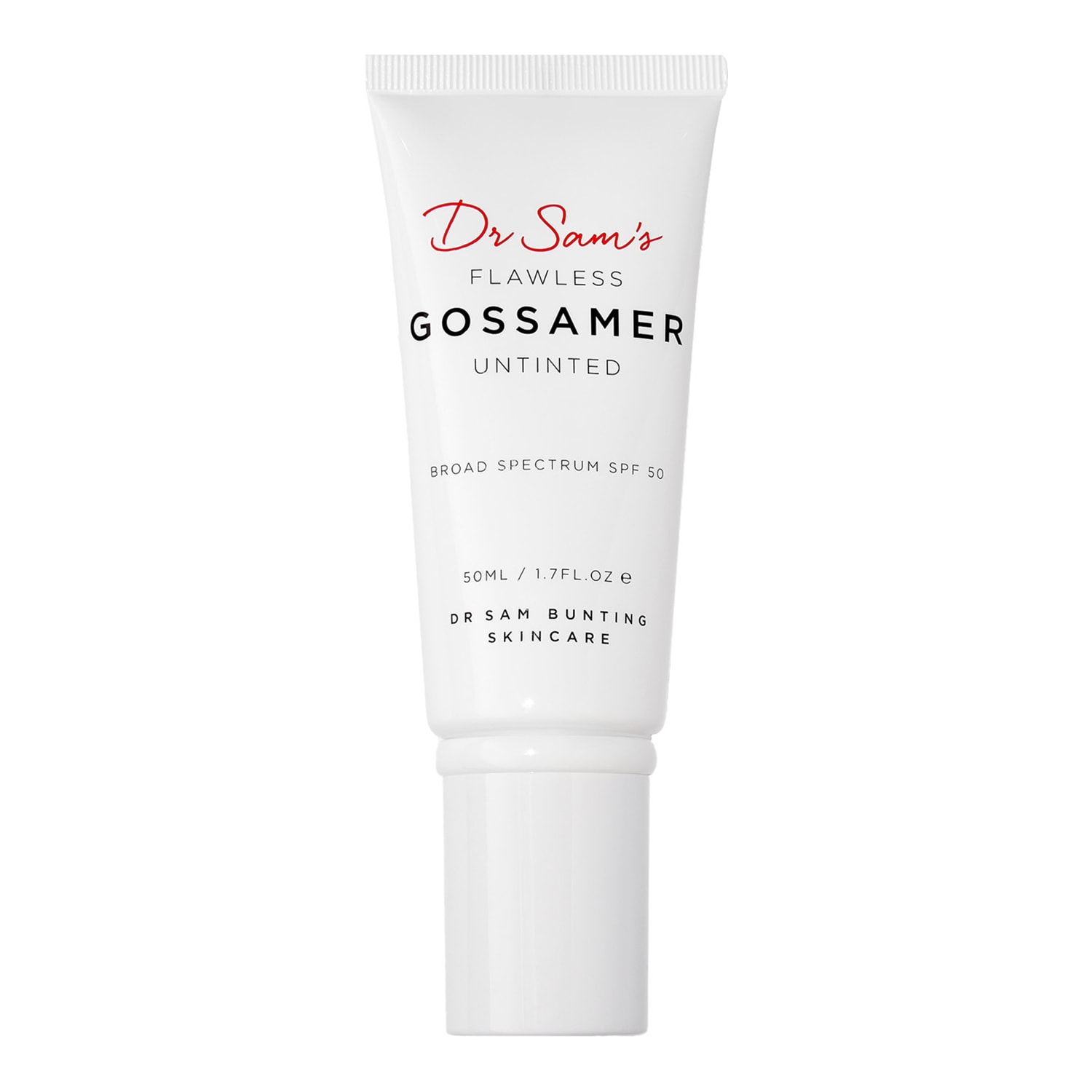 Dr Sam's Flawless Gossamer Untinted Spf 50 50Ml