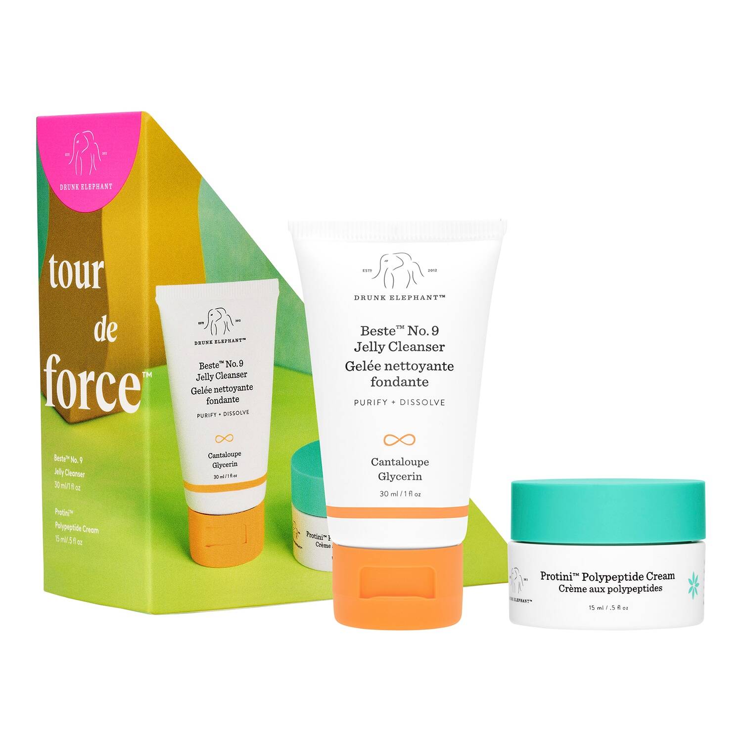Drunk Elephant Tour De Force Kit