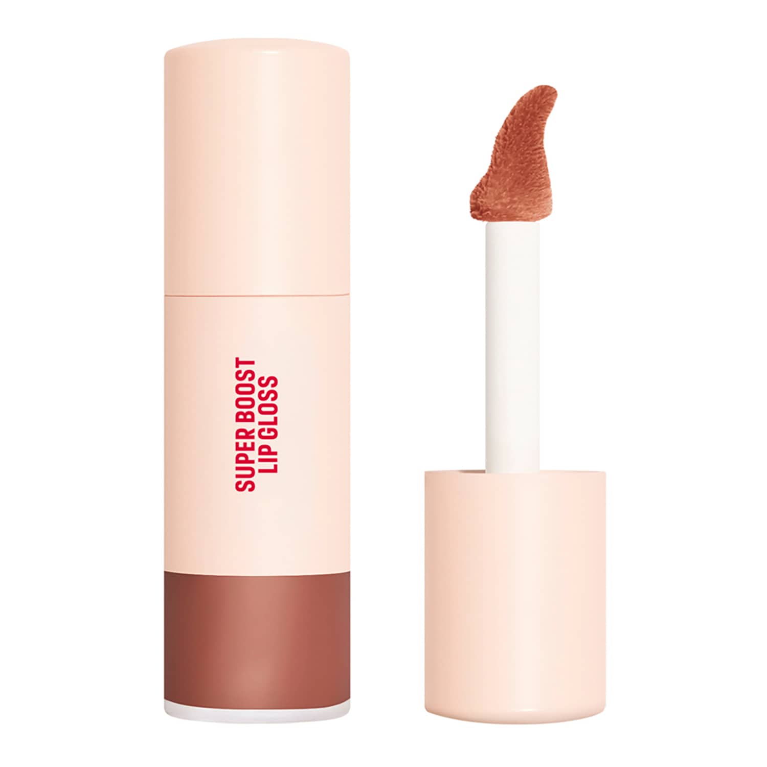Make Up For Ever Super Boost Plumping Lip Gloss Anywhere Caffeine 9ml Full Size - Image 4
