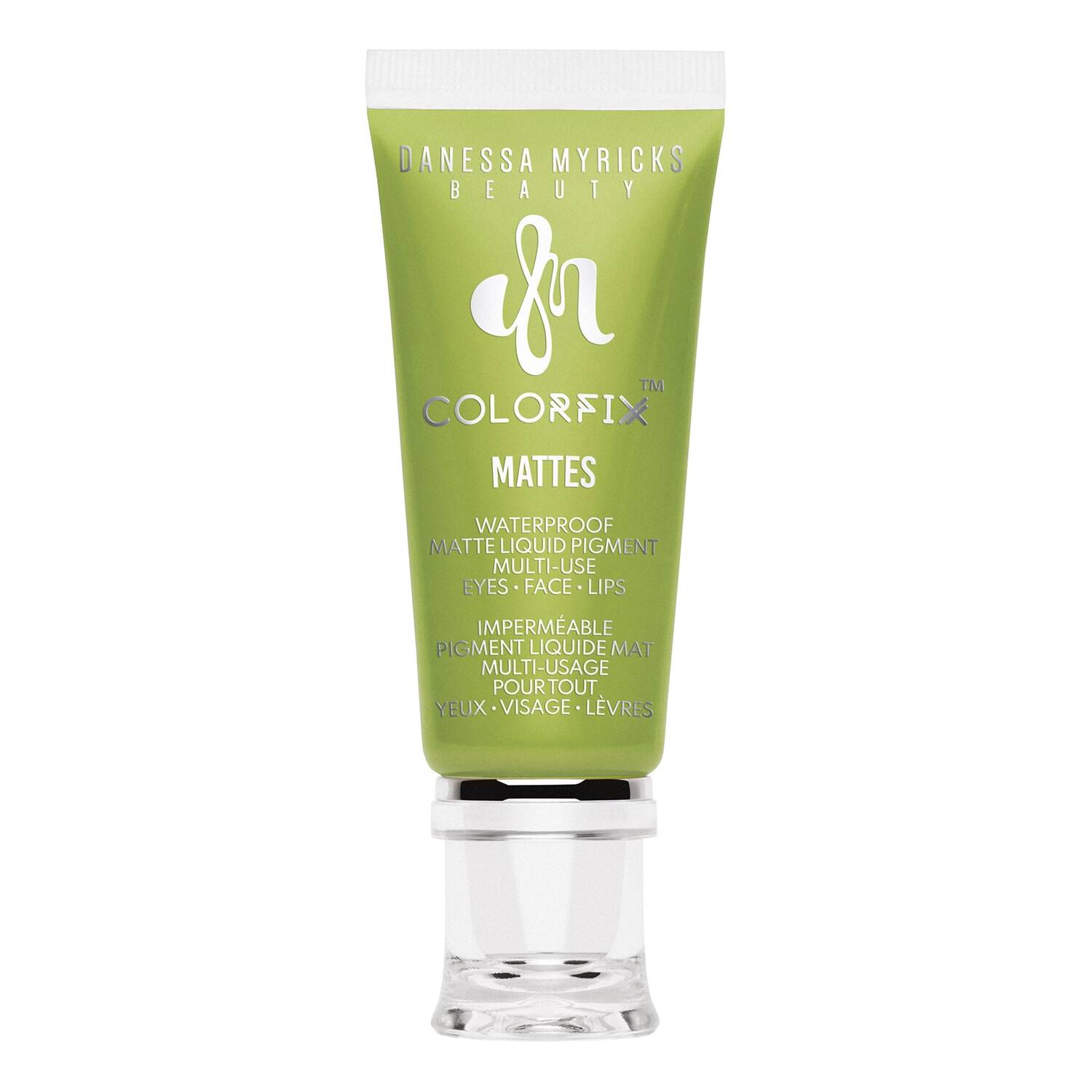 Danessa Myricks Beauty Colorfix Matte - Multi-Use Eye, Cheek & Lip Waterproof Liquid Pigment 10Ml Matcha