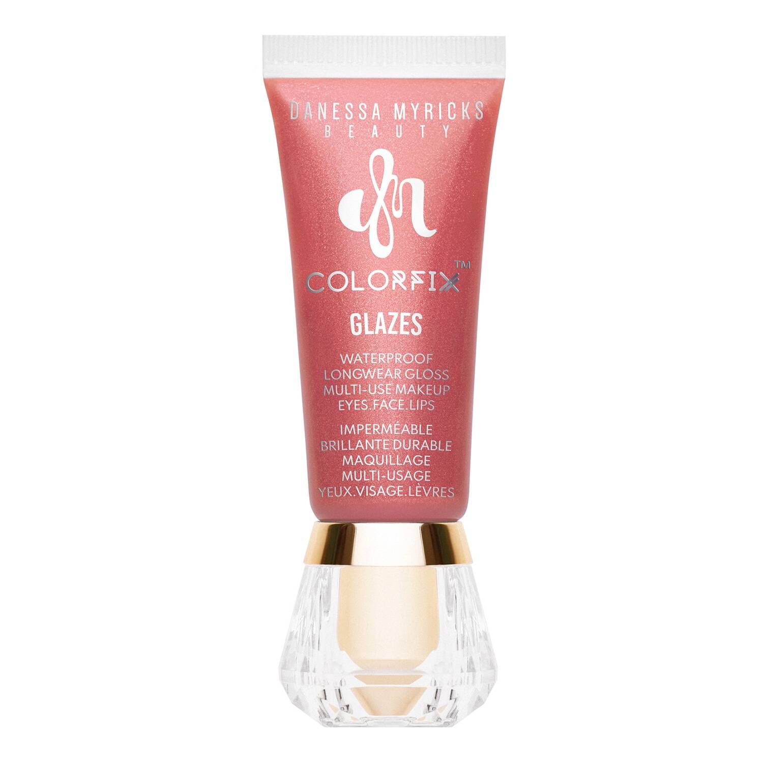 Danessa Myricks Beauty Colorfix Glazes Waterproof Longwear Gloss 10Ml Pink Ice