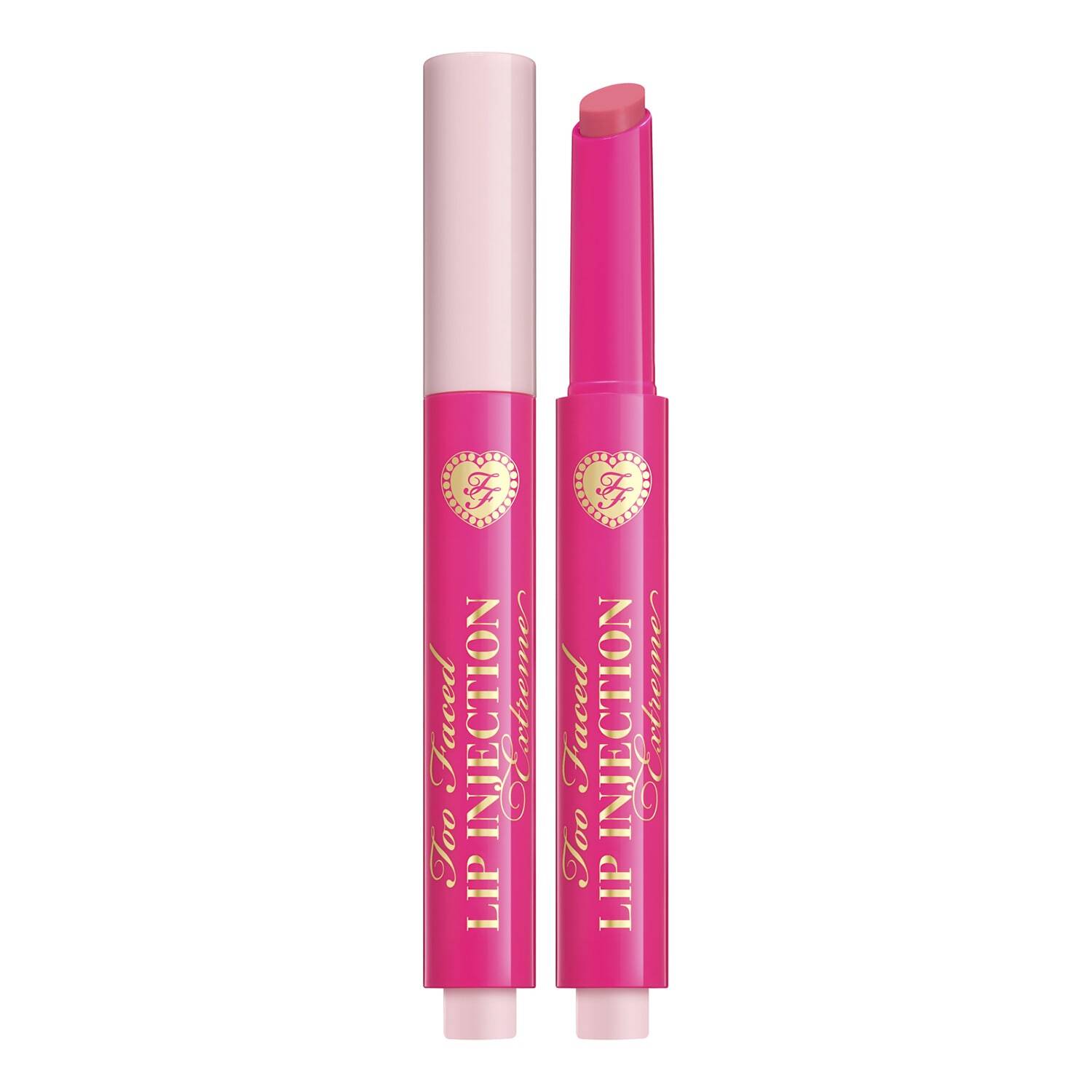 Too Faced Lip Injection Extreme Plumping Clicks - Plumping Gloss Perfect Pink (1.5 G)