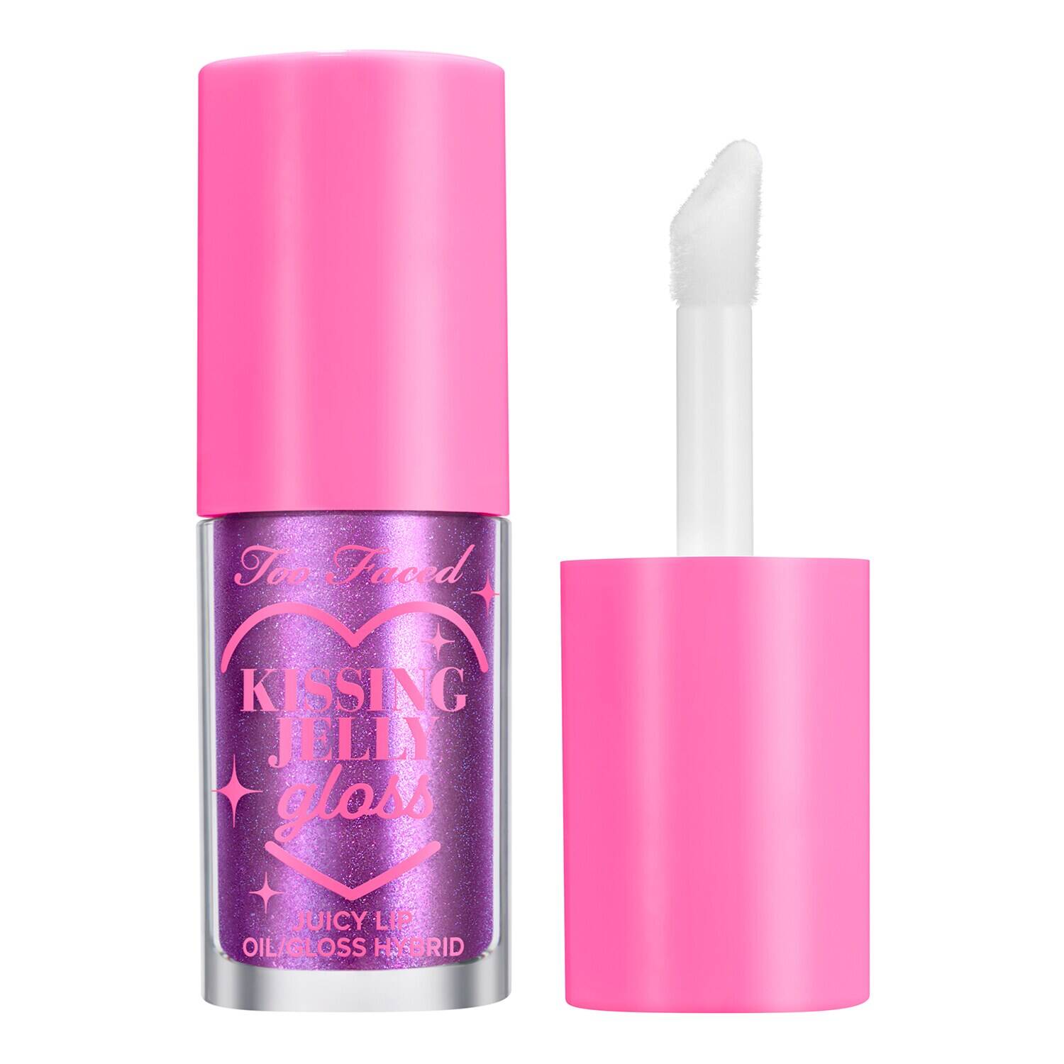 Too Faced Kissing Jelly Lip Oil Gloss 4.5Ml Birthday Kiss