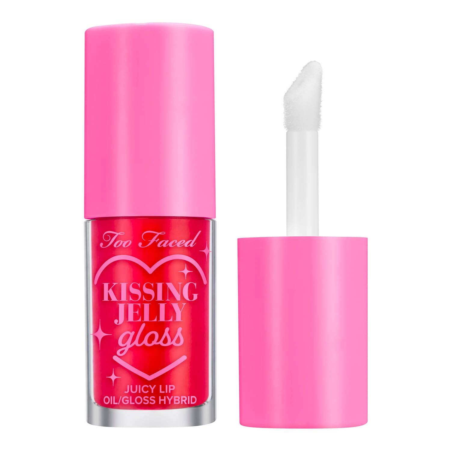 Too Faced Kissing Jelly Lip Oil Gloss 4.5Ml Cherry Pie