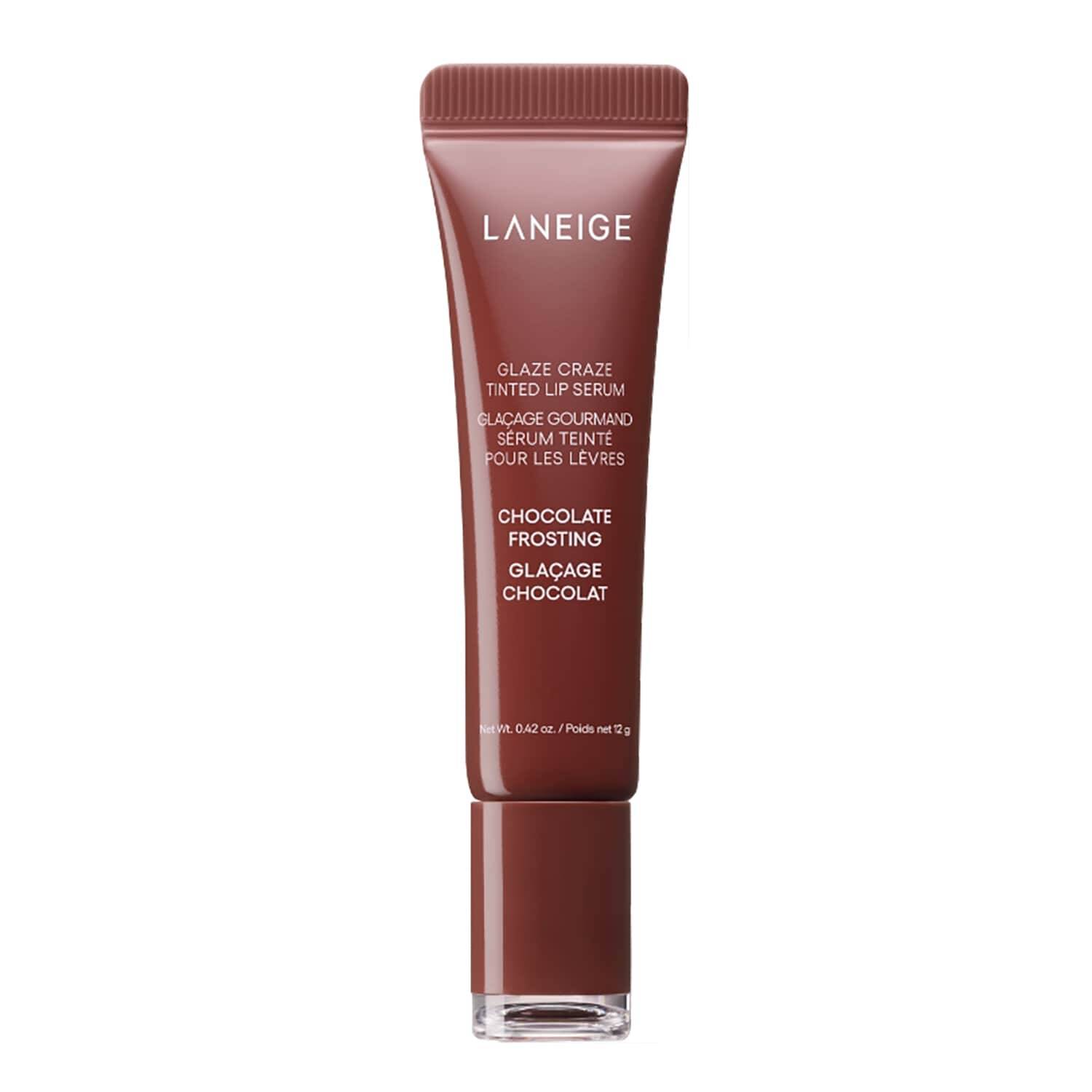 LANEIGE Glaze Craze Tinted Lip Serum - Chocolate Frosting 12g - Image 4