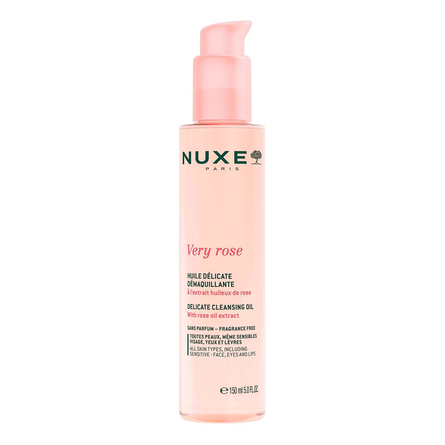 Nuxe Very Rose - Delicate Cleansing Oil 150 Ml