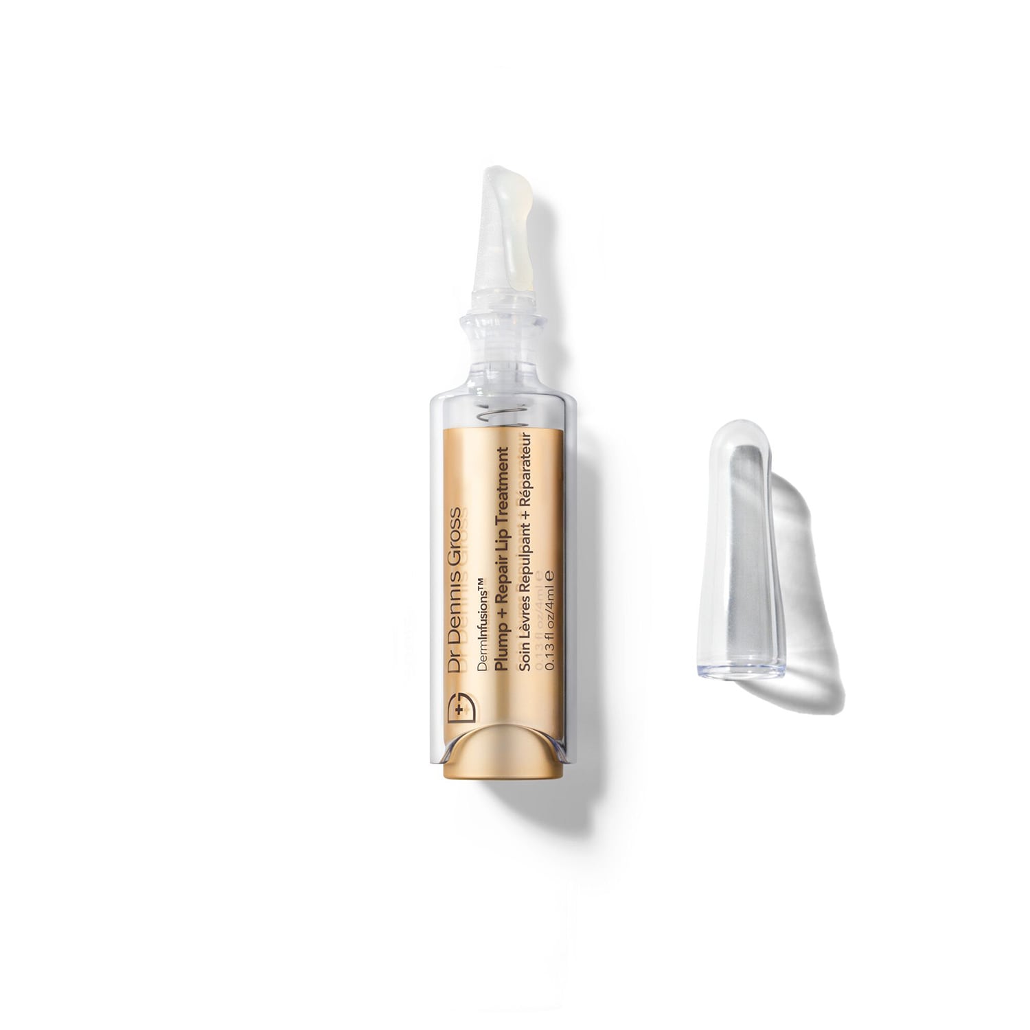 Dr Dennis Gross Skincare Plump + Repair Lip Treatment Tints Pink - Plumping Clear (4Ml)