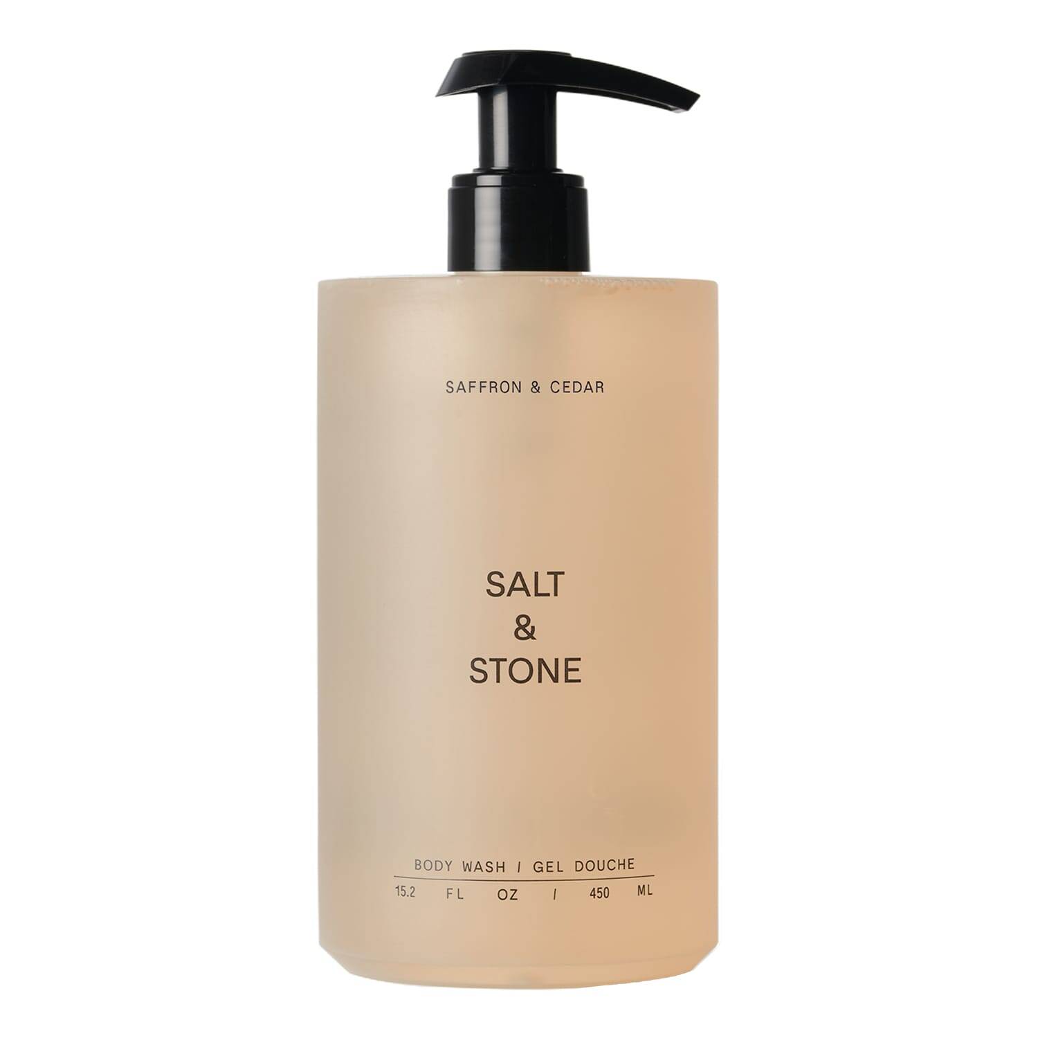 Salt & Stone Saffron & Cedar Body Wash 450 Ml
